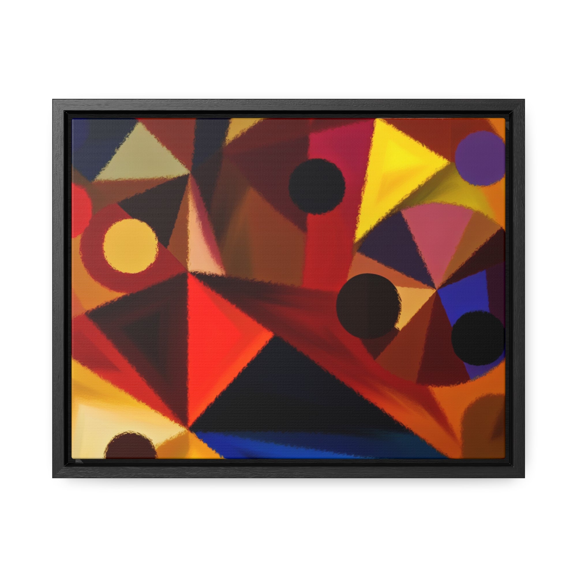 Kaleidoscope of Structure | Framed Canvas