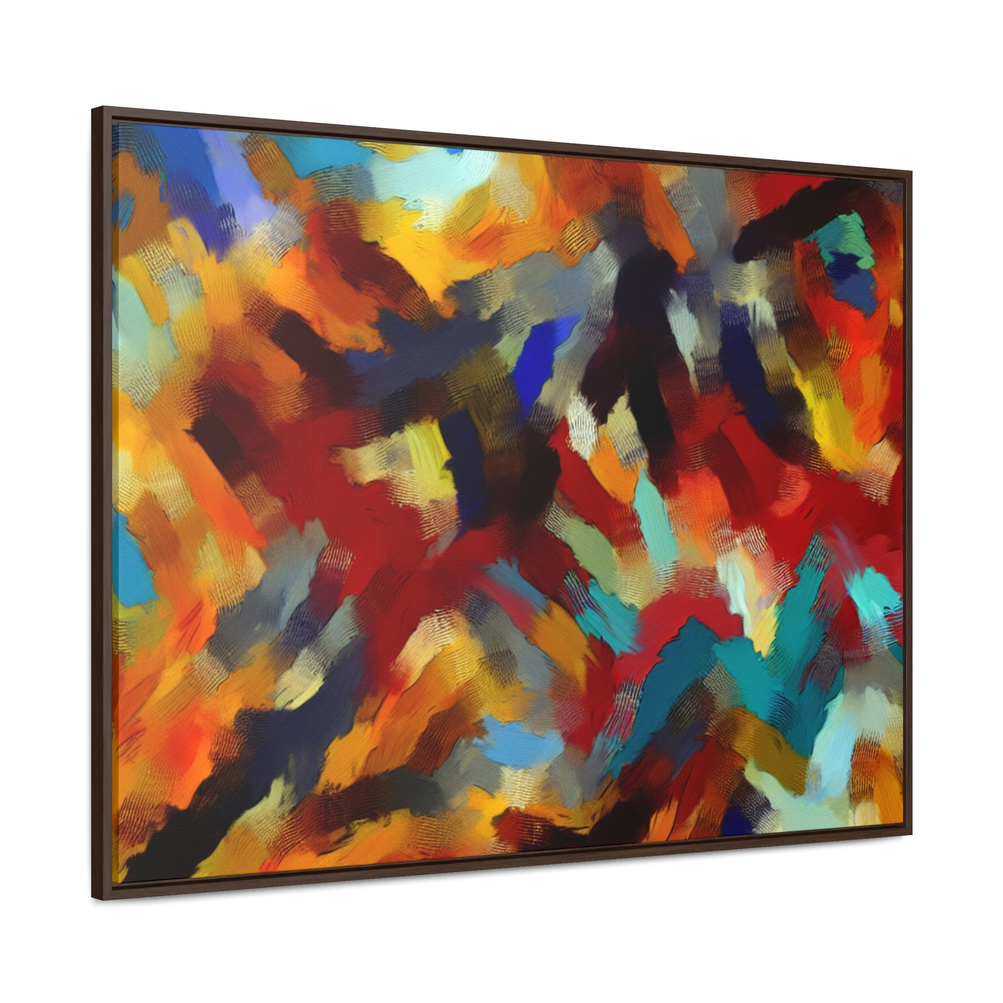 Euphoria in Chaos | Framed Canvas