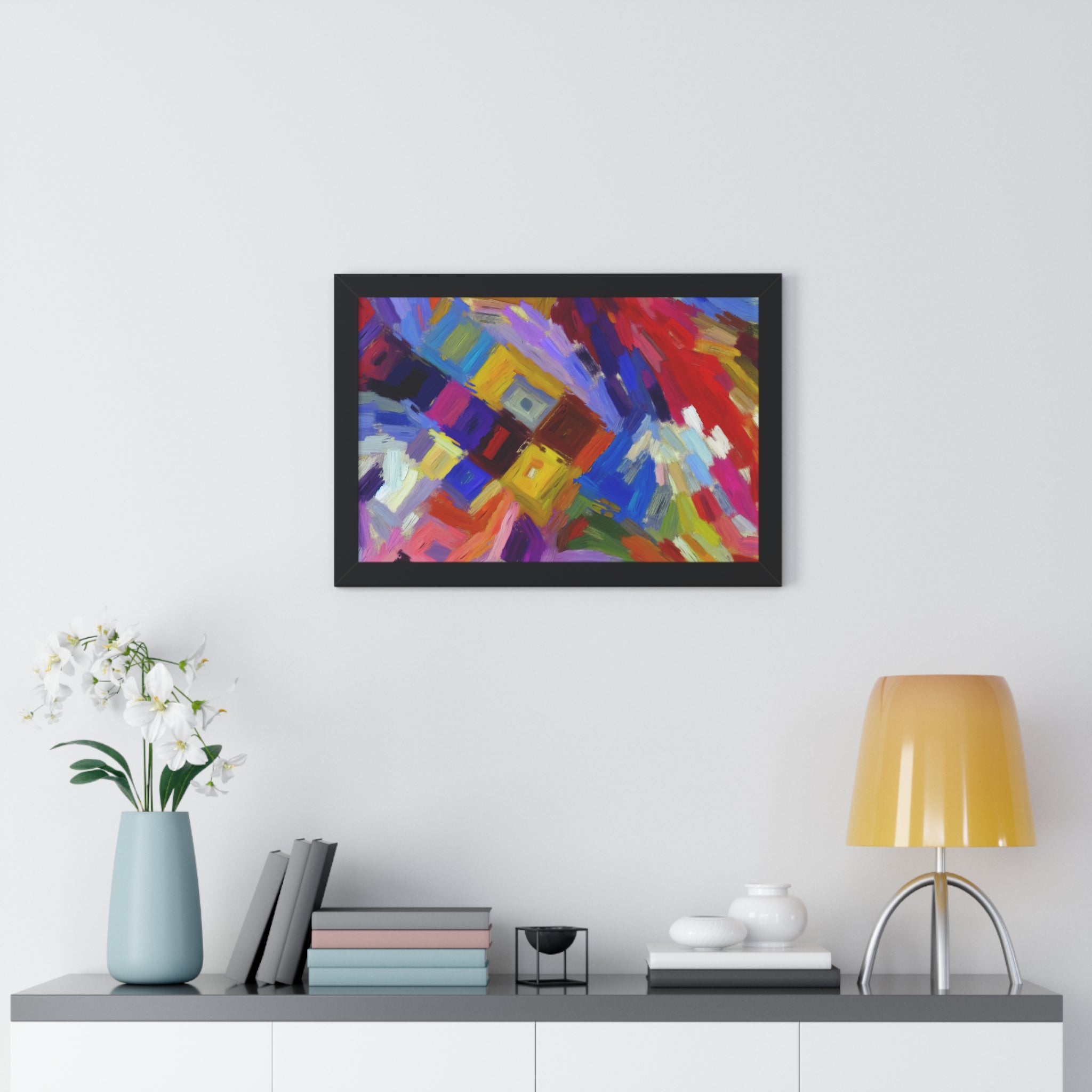 Chromatic Serenade | Framed Print