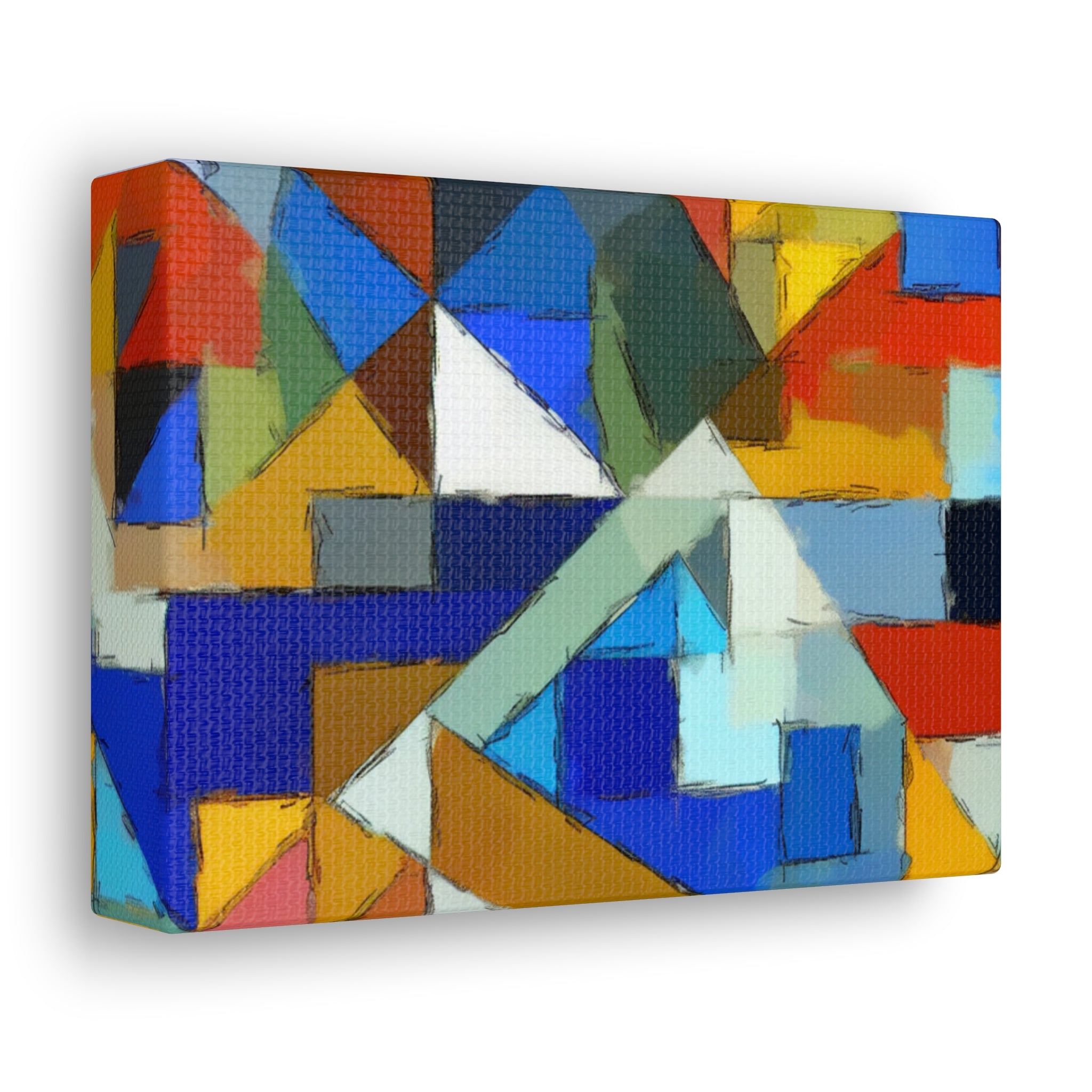 Geometric Pulse and Color | Canvas