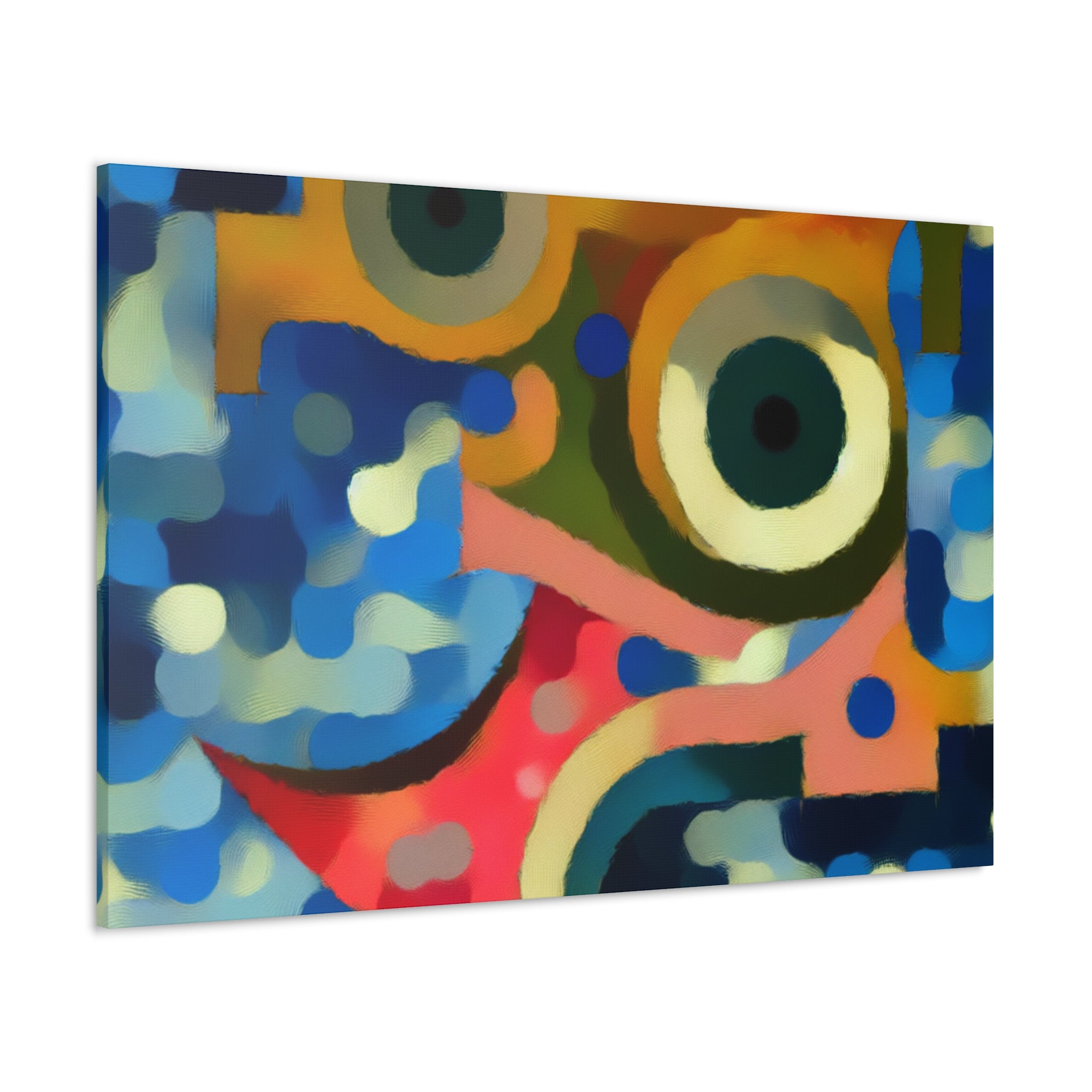 Oceanic Whispers and Kaleidoscope Dreams | Canvas