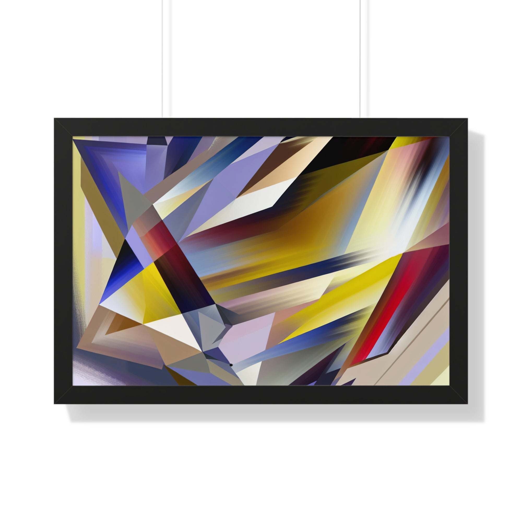 Velocity and Color Harmony | Framed Print