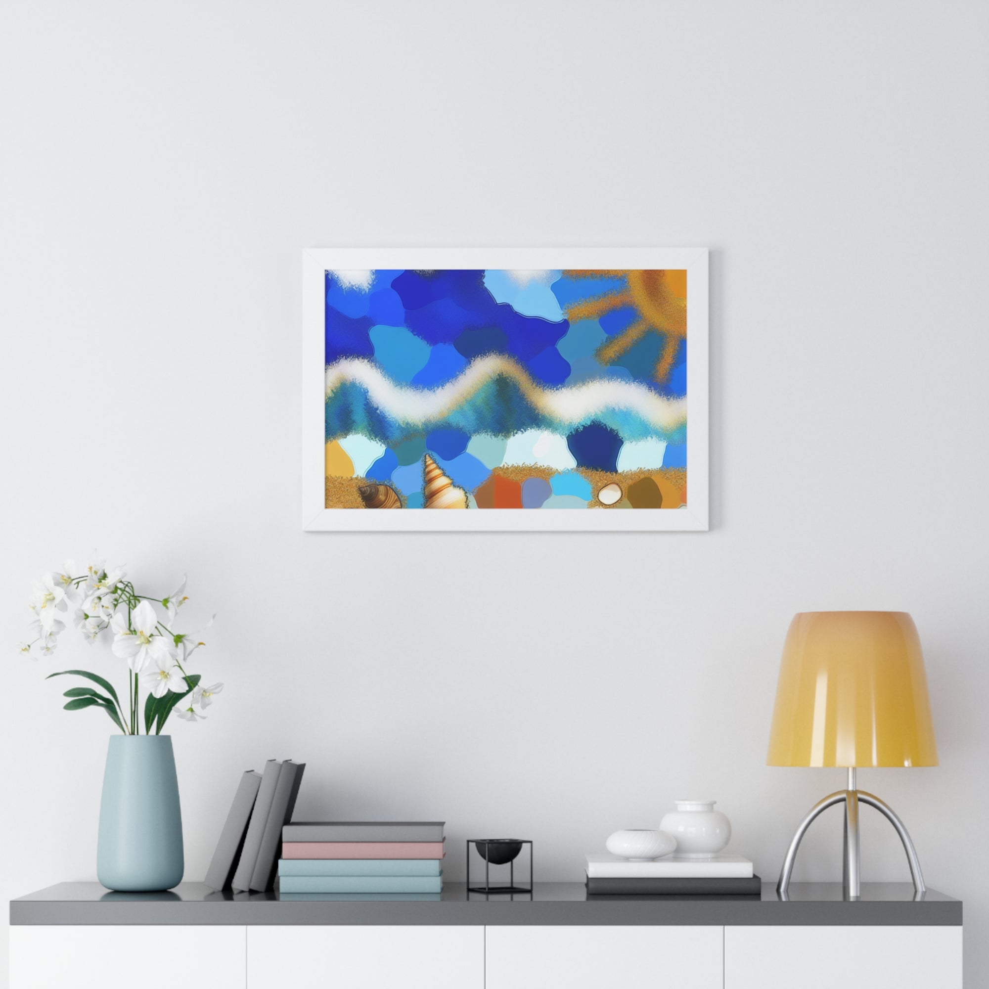 Tidal Dreams and Sunlight | Framed Print