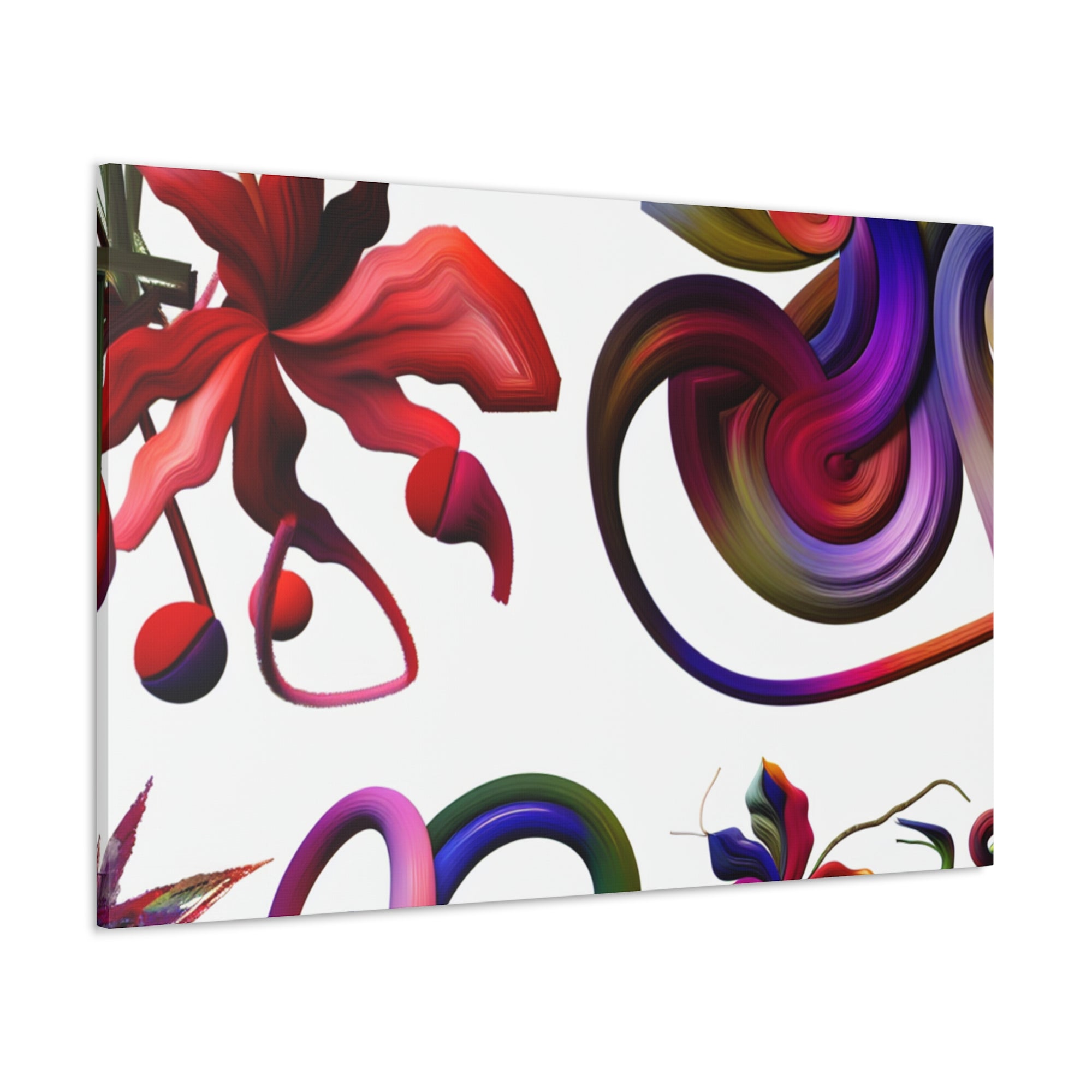 Botanical Whirl and Bloom | Canvas