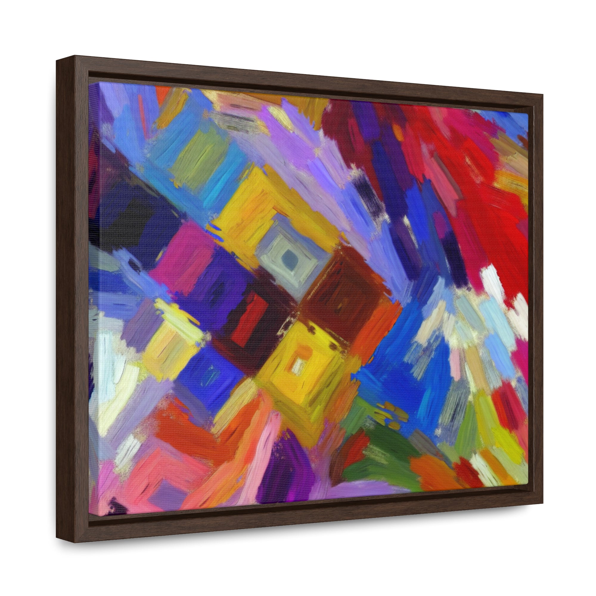 Chromatic Serenade | Framed Canvas