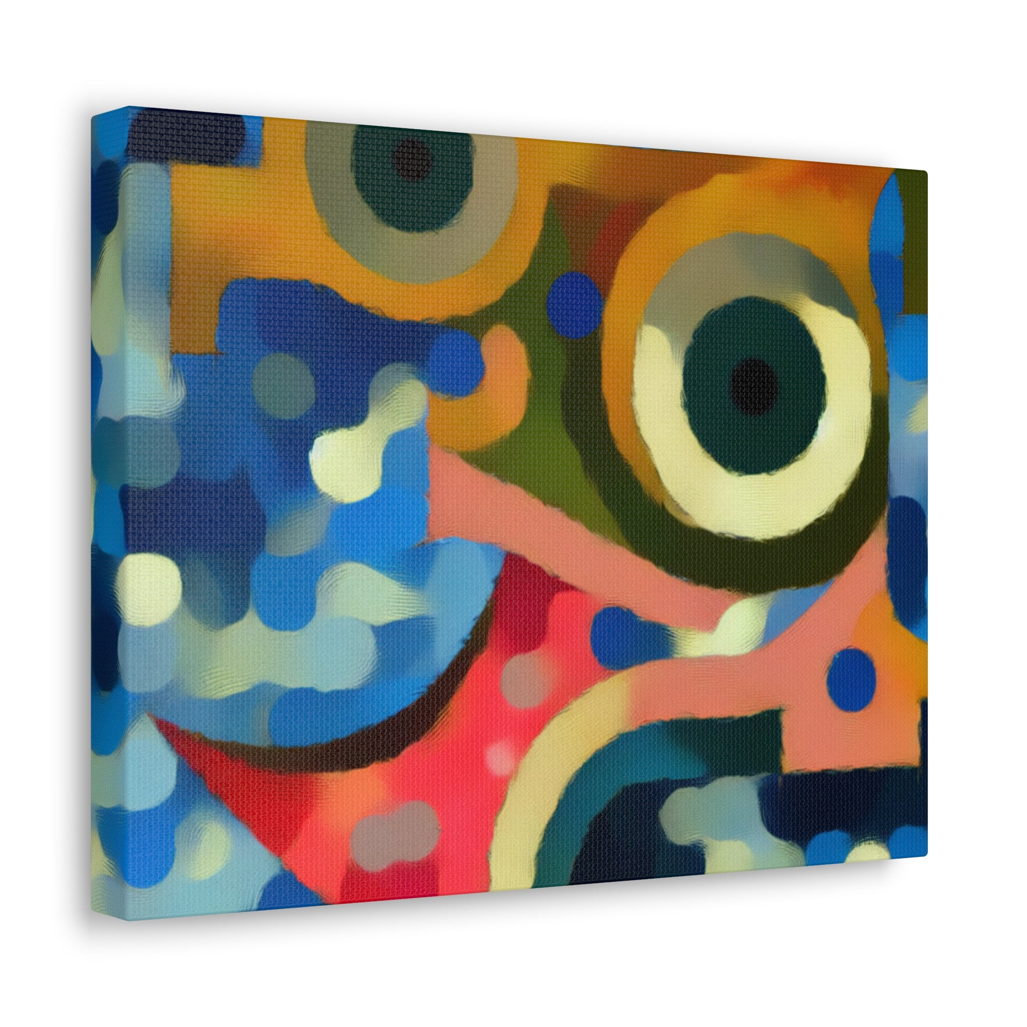 Oceanic Whispers and Kaleidoscope Dreams | Canvas