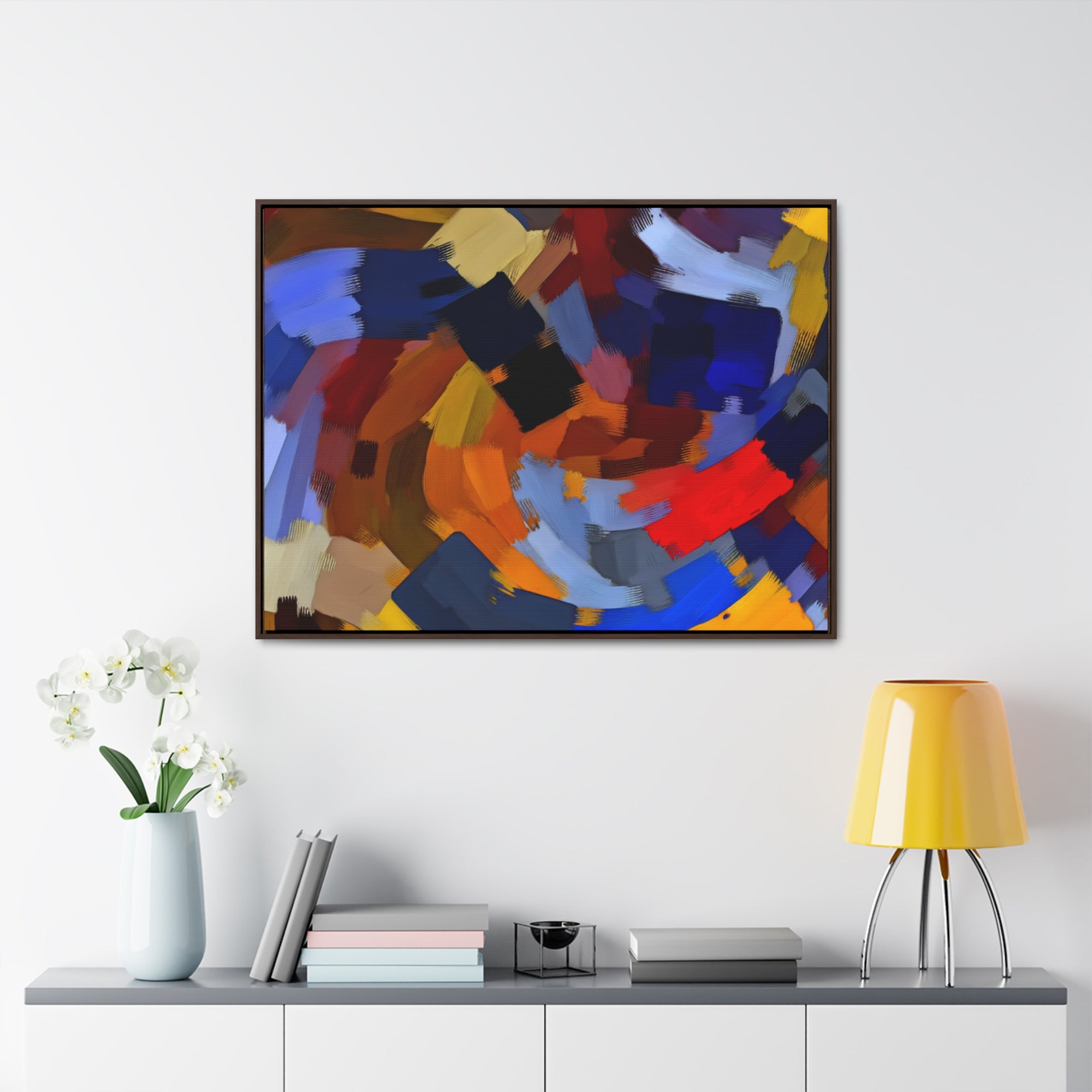 Kaleidoscope of Feelings | Framed Canvas