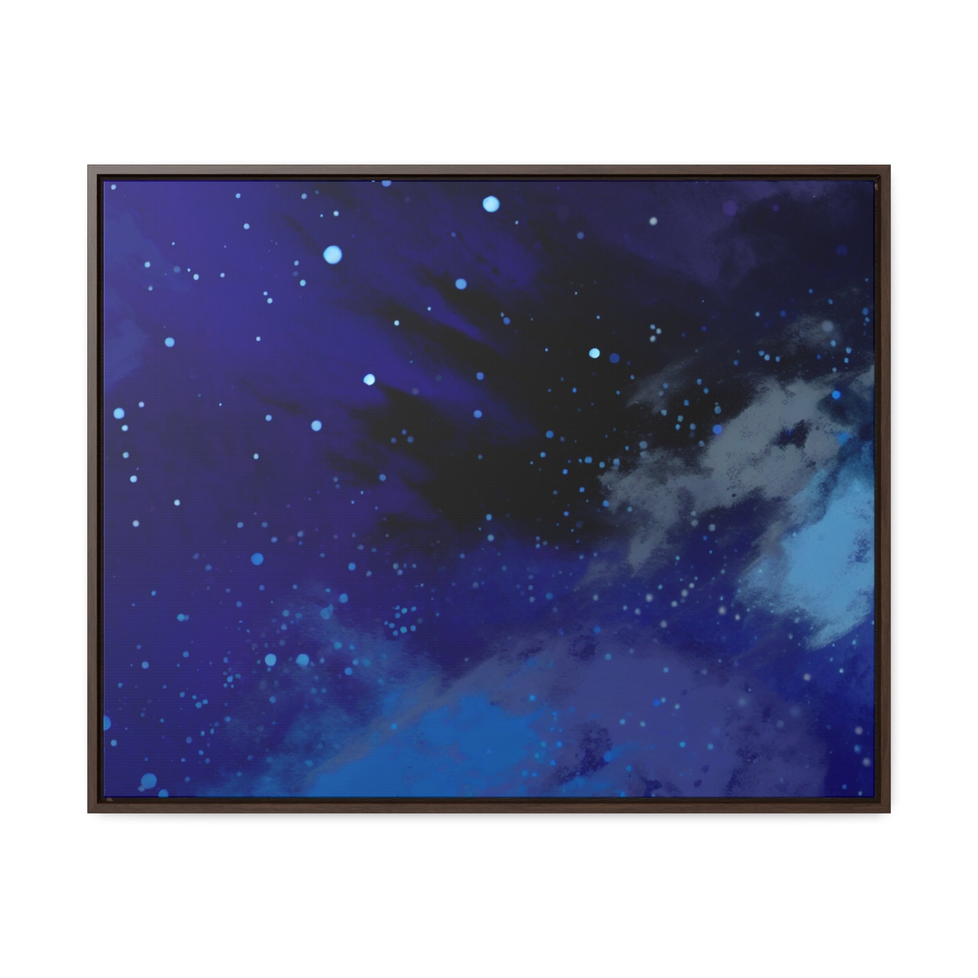 Ethereal Celestial Whirlwind | Framed Canvas