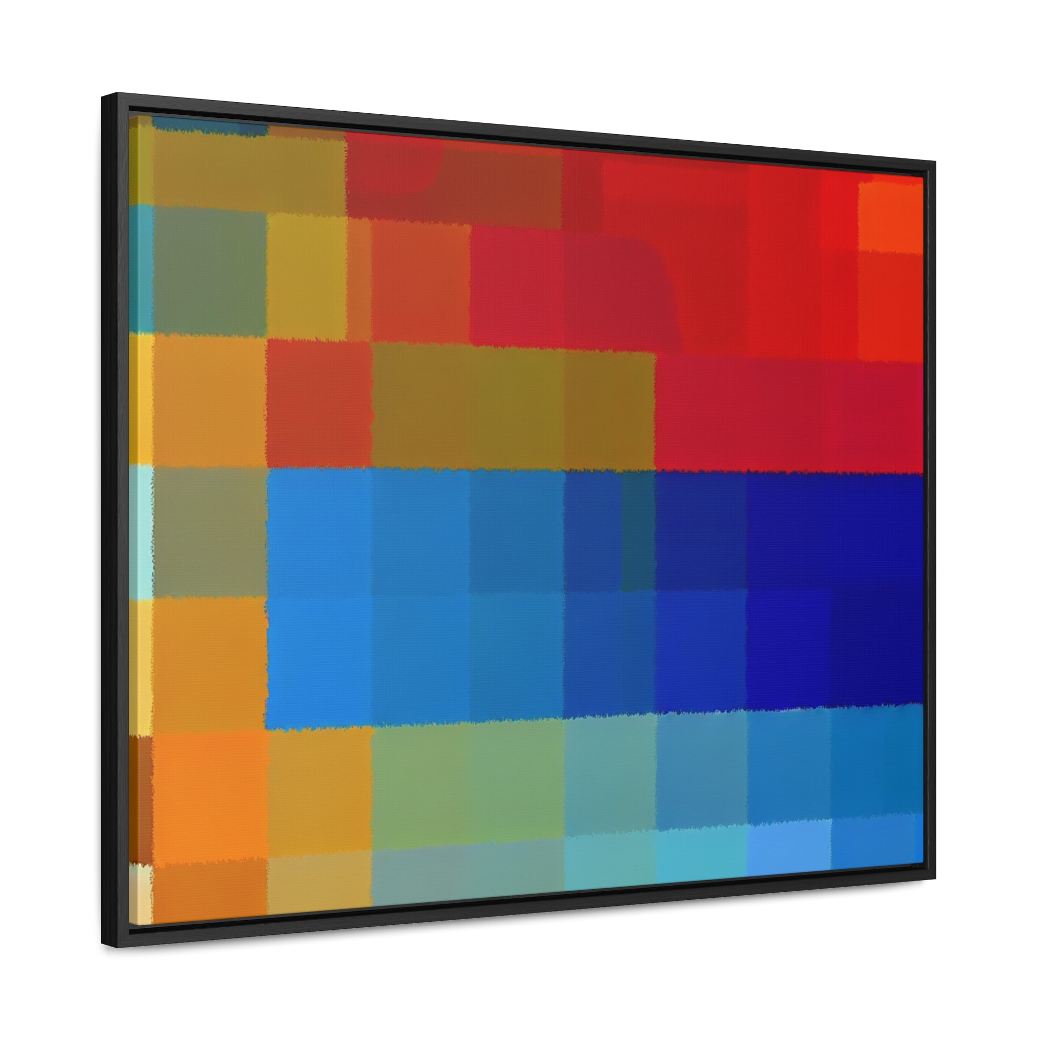 Rhythm of Color | Framed Canvas