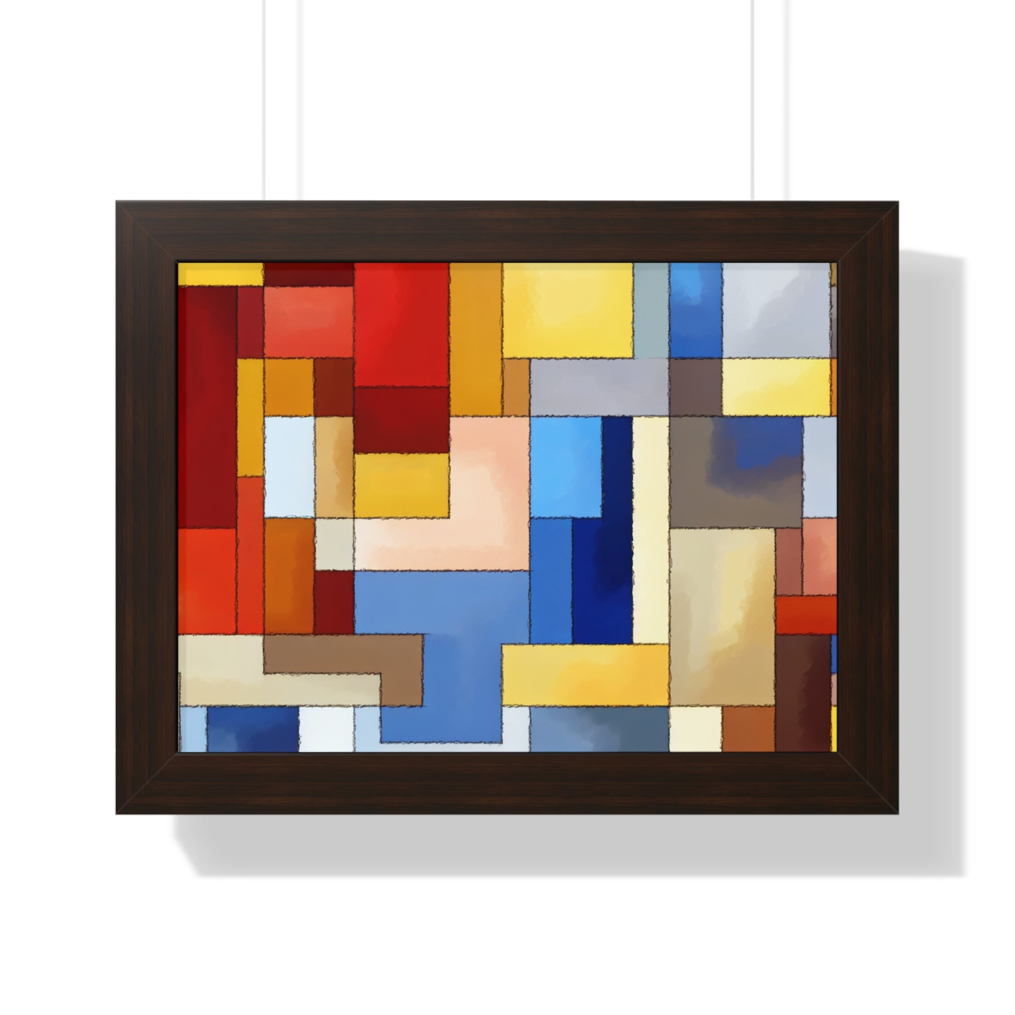 Fragmented Resonance | Framed Print