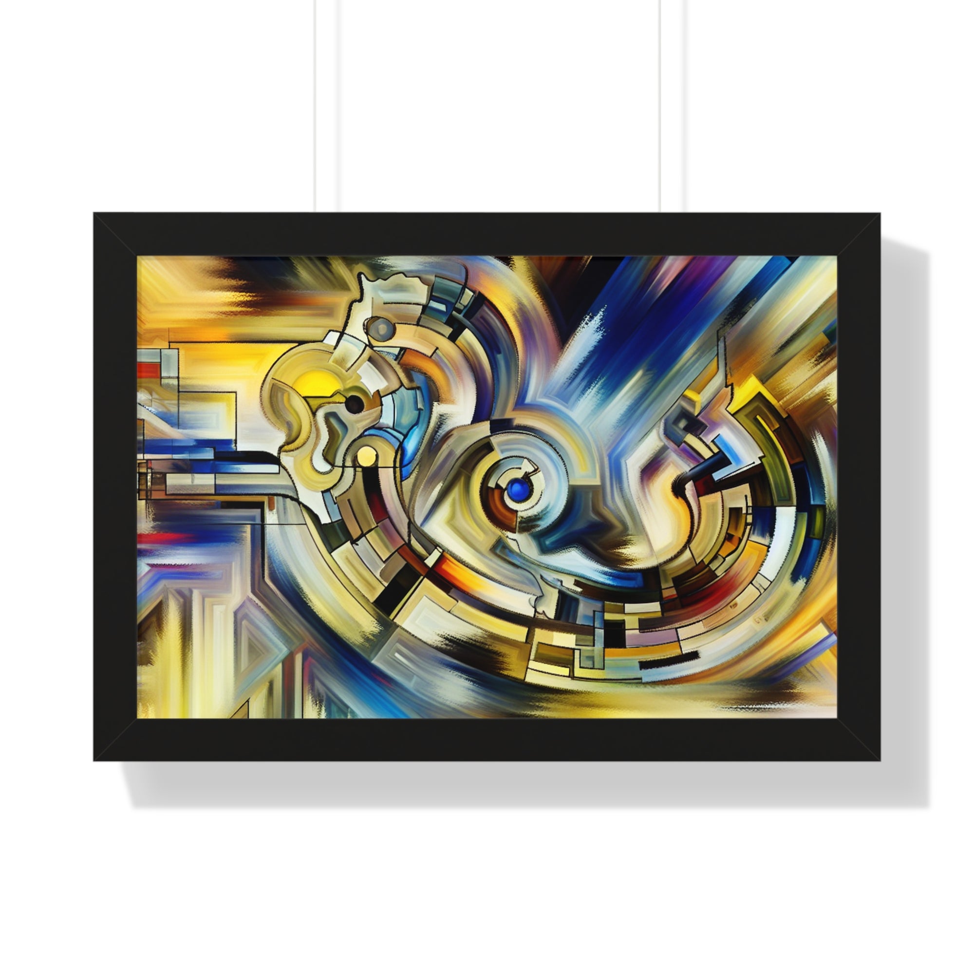 Kinetic Symphony of Chaos | Framed Print