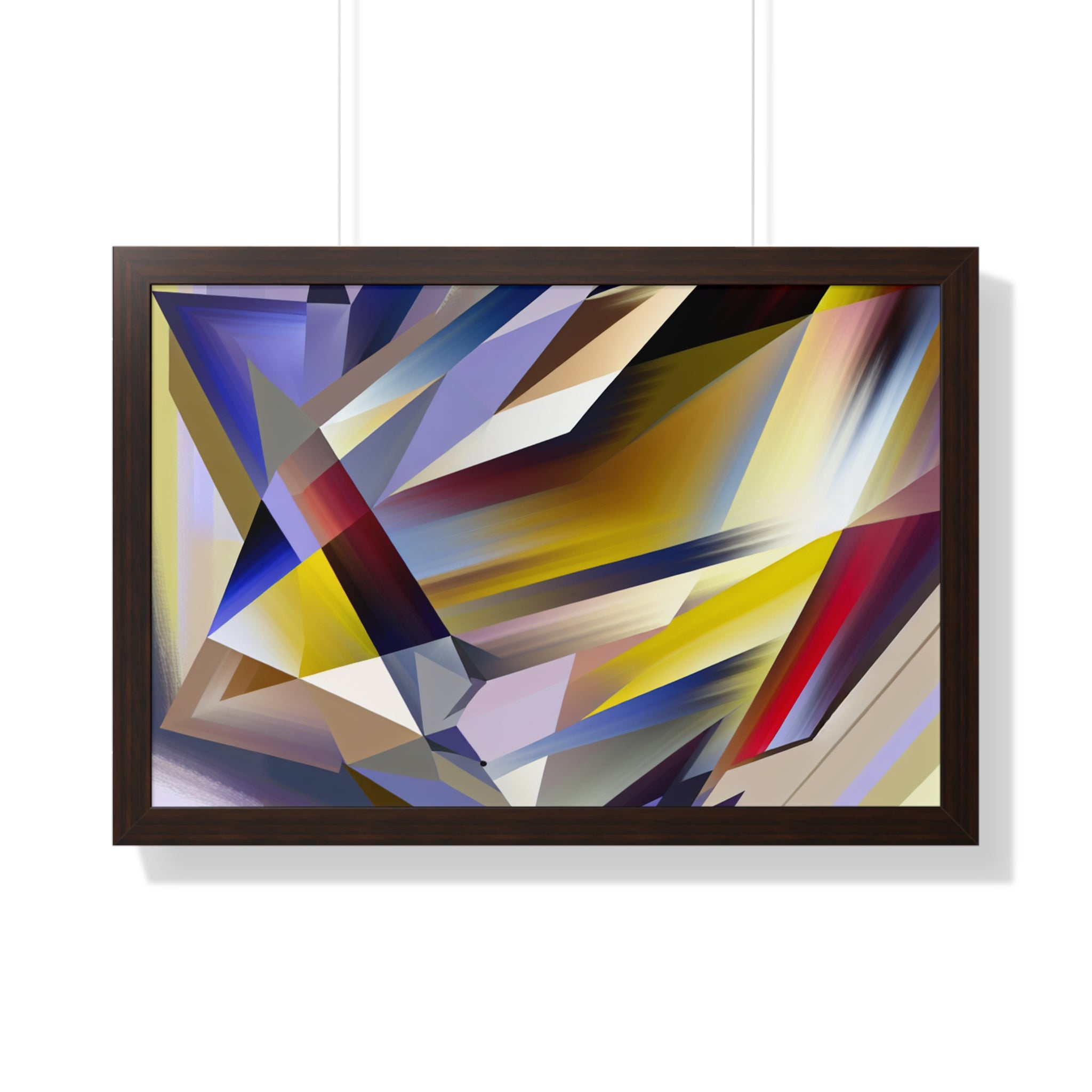 Velocity and Color Harmony | Framed Print