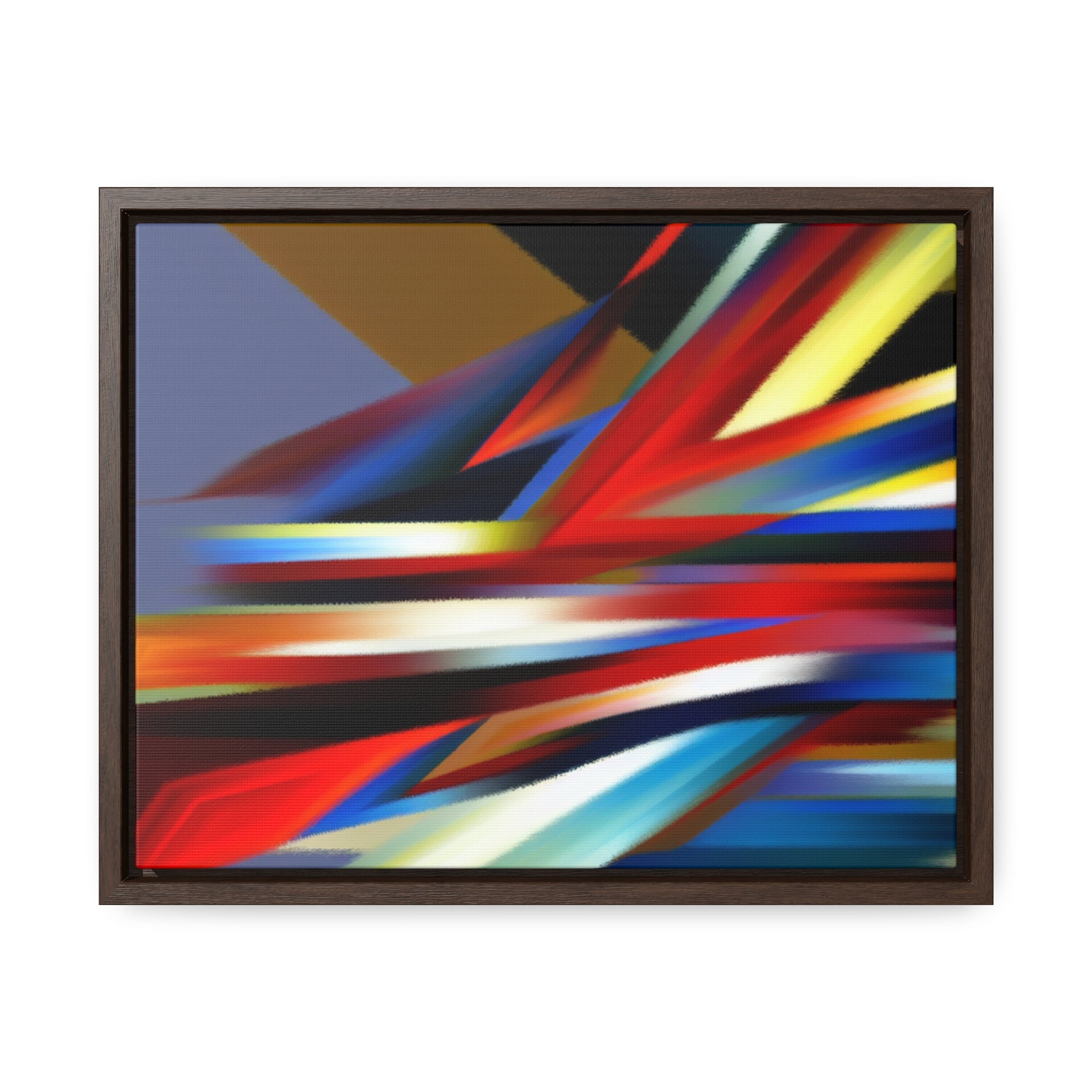 Chaotic Harmony Expressed | Framed Canvas