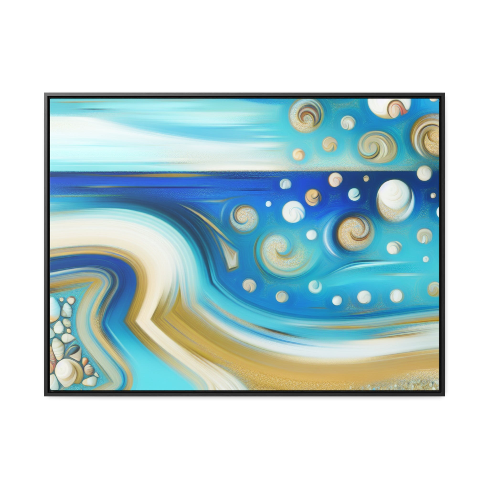 Ebb and Flow | Framed Canvas