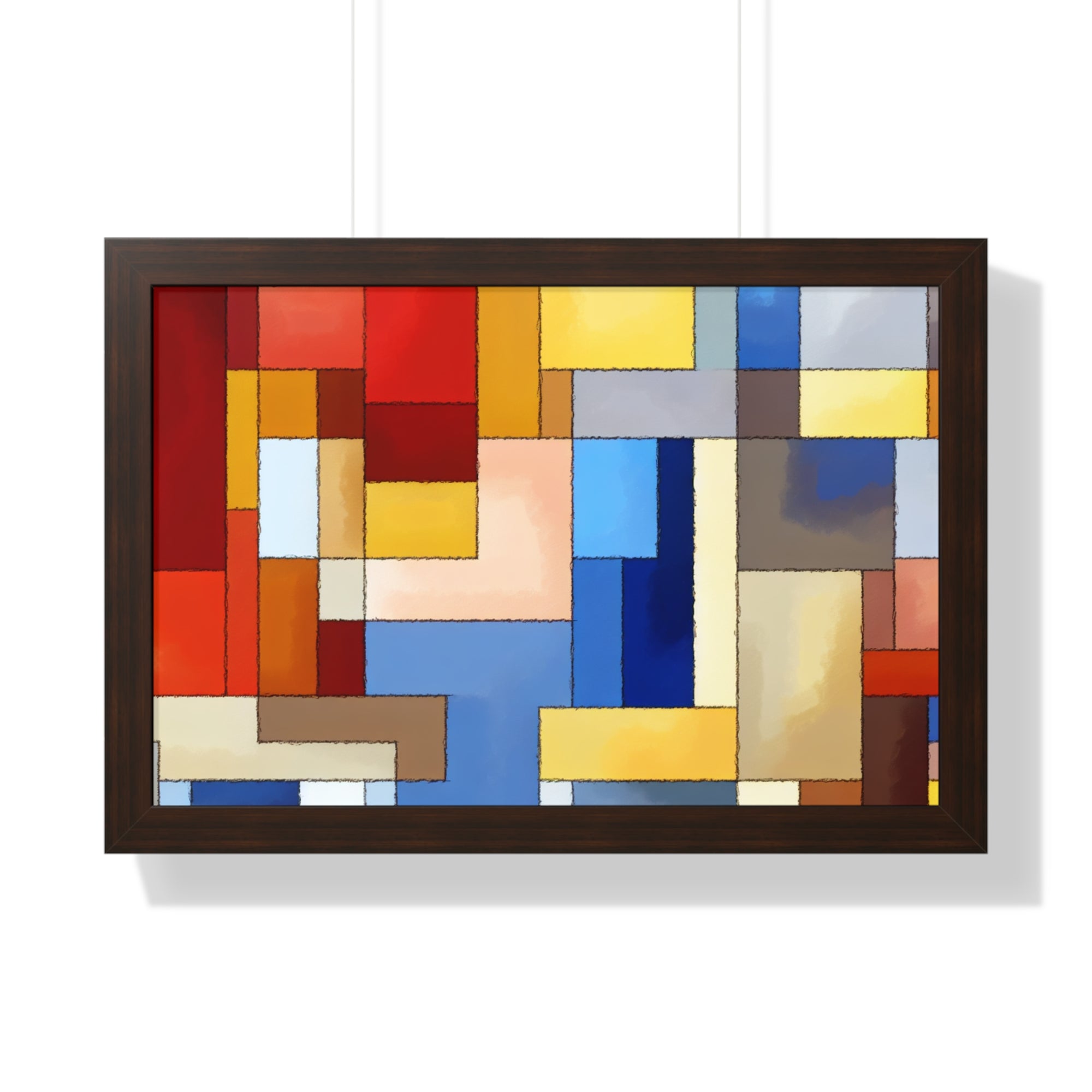 Fragmented Resonance | Framed Print