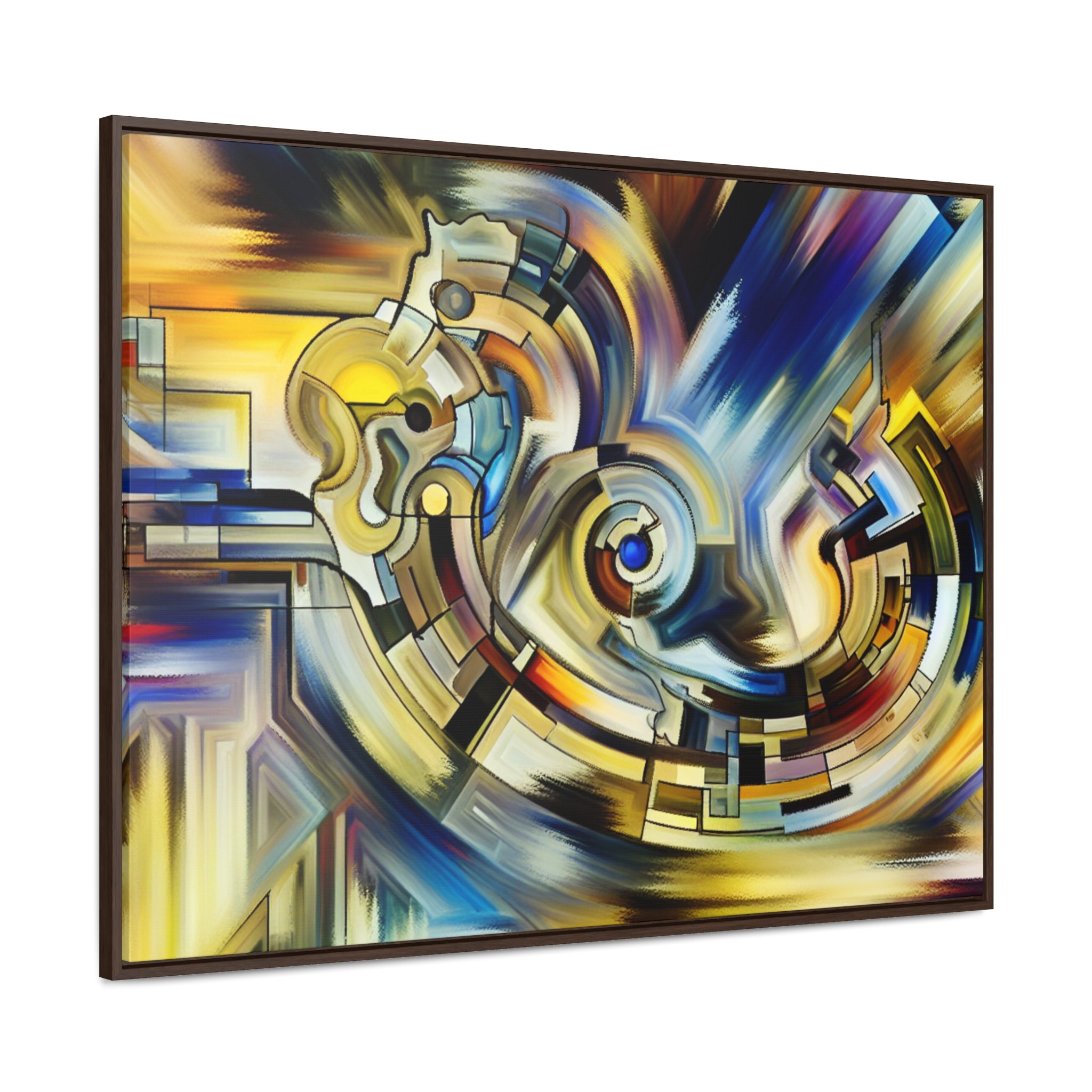 Kinetic Symphony of Chaos | Framed Canvas