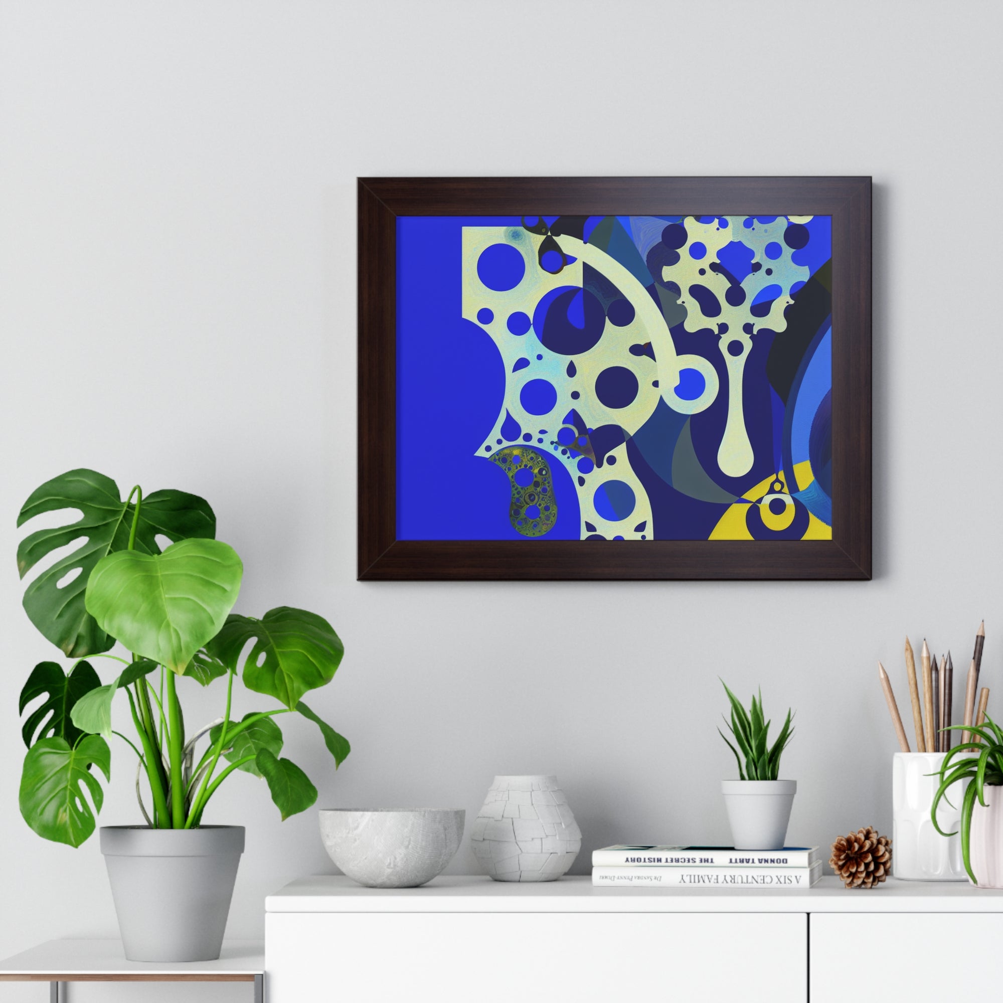 Fluid Dreams and Shadows | Framed Print