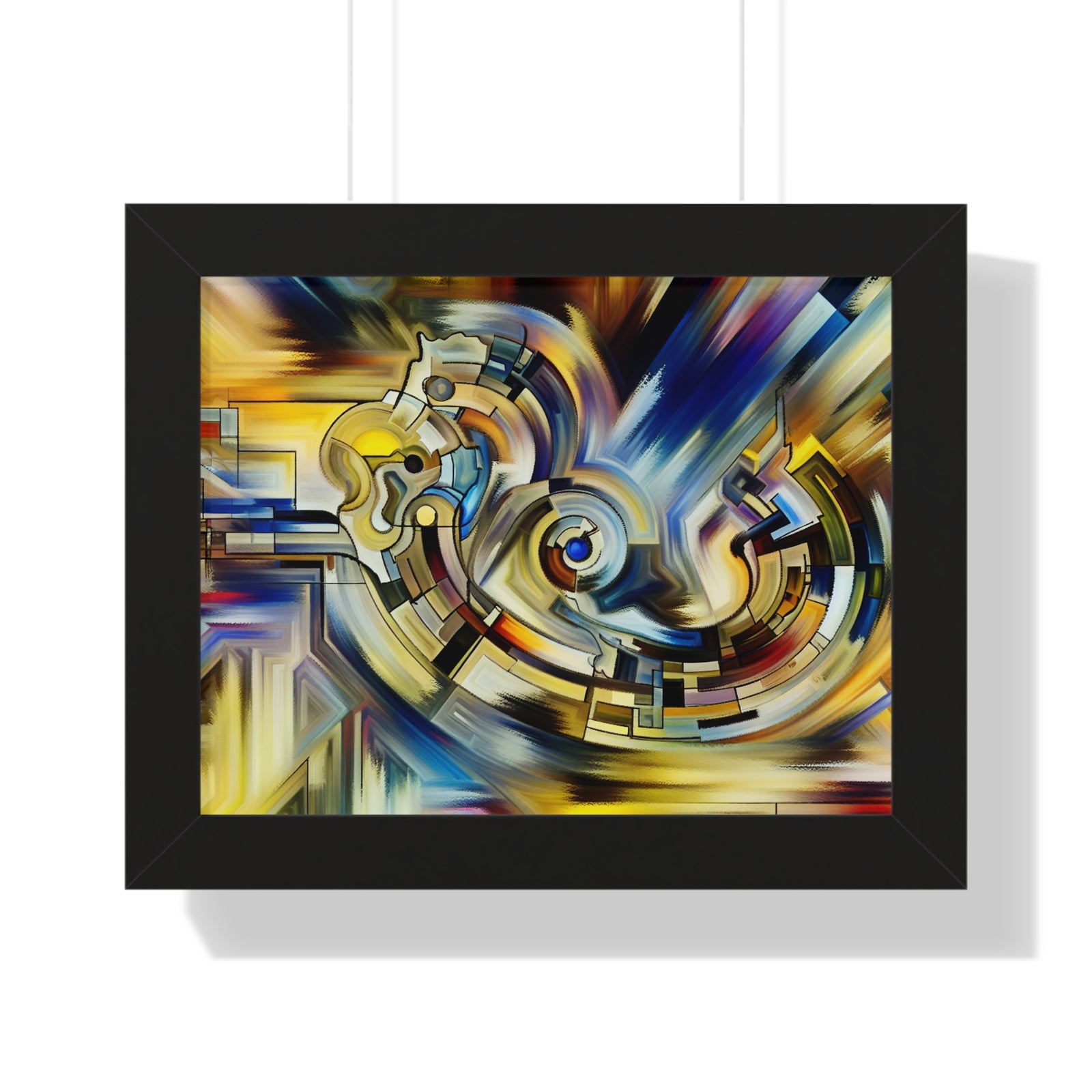 Kinetic Symphony of Chaos | Framed Print