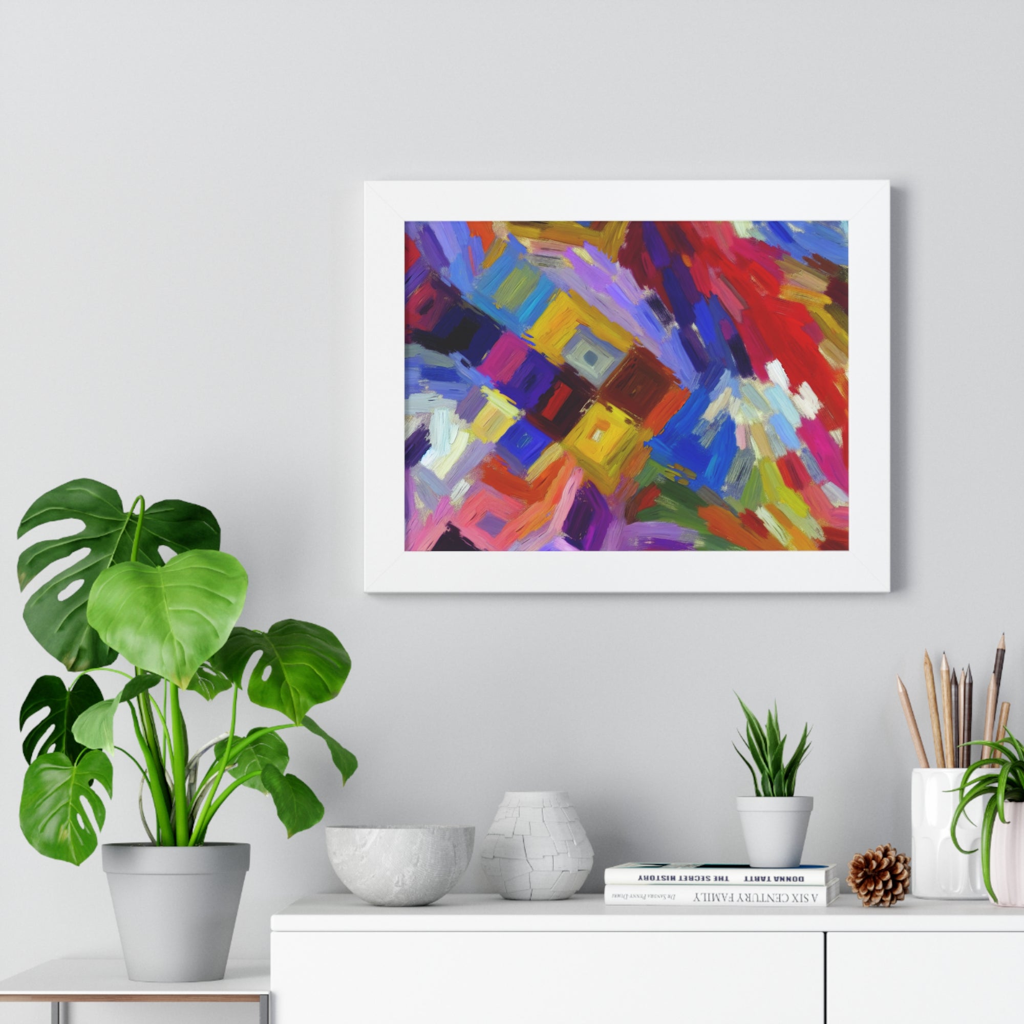 Chromatic Serenade | Framed Print