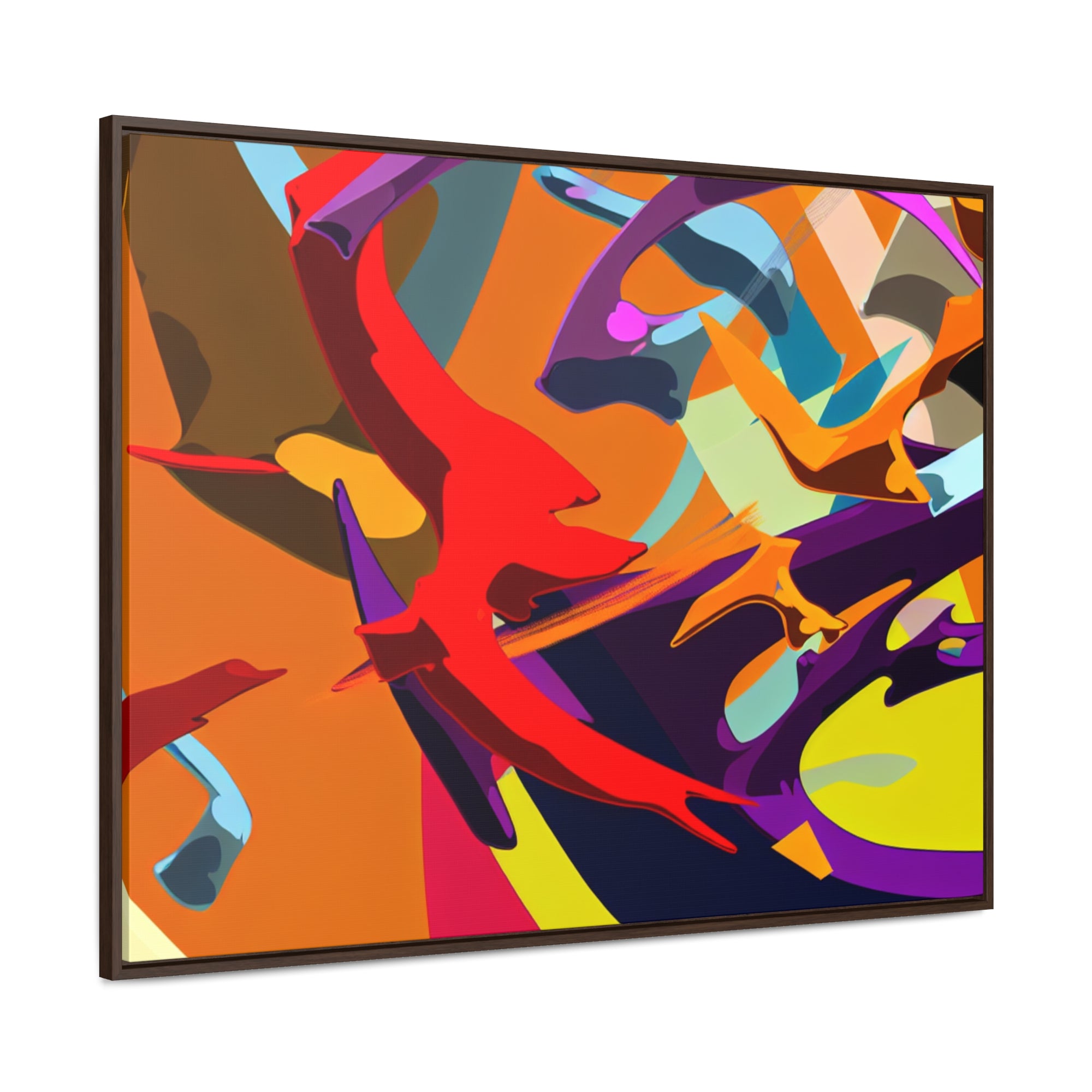 Elysium Dreams and Colors | Framed Canvas