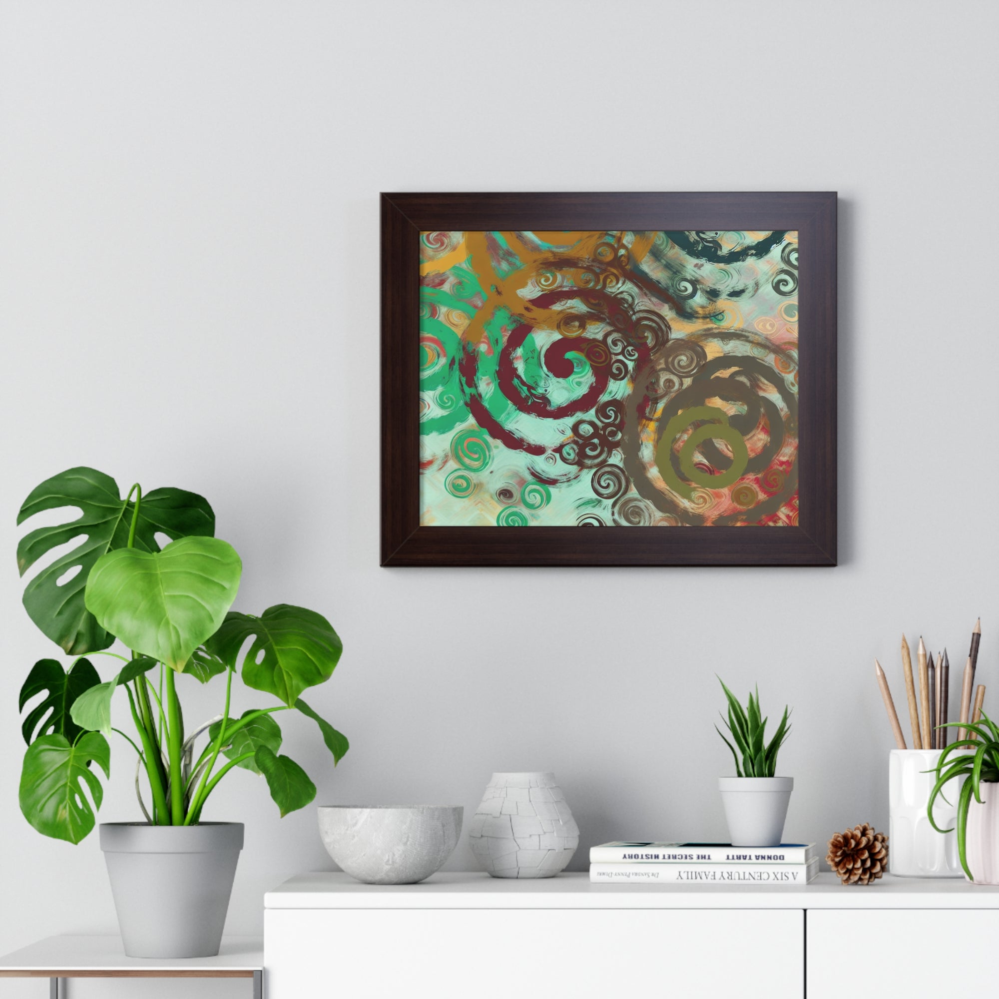 Dance of Colors | Framed Print