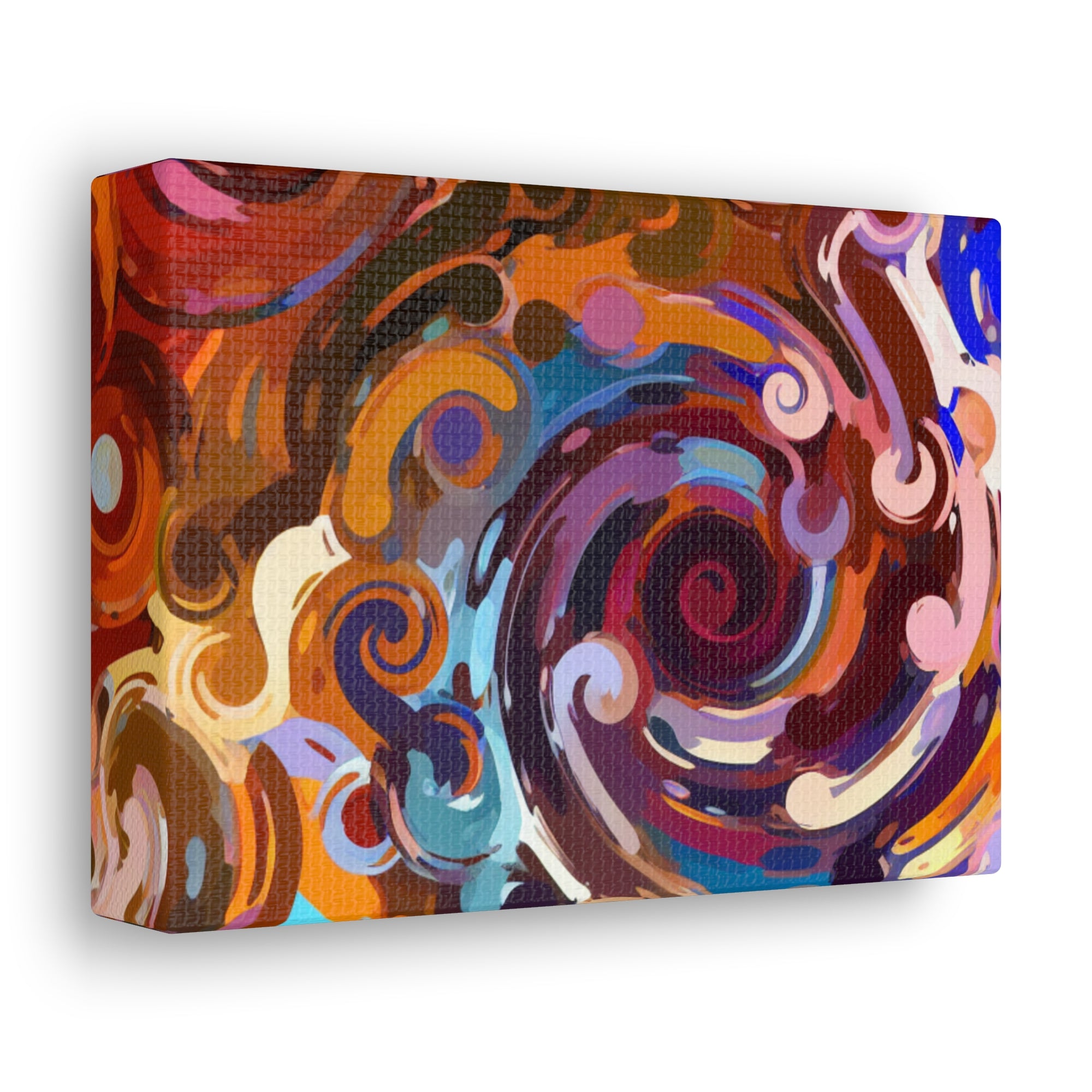 Elysian Whirls and Splashes | Canvas