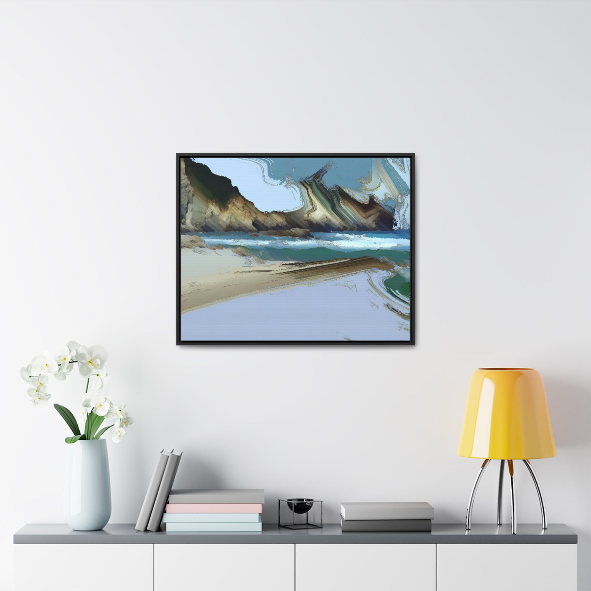 Tides of Imagination | Framed Canvas