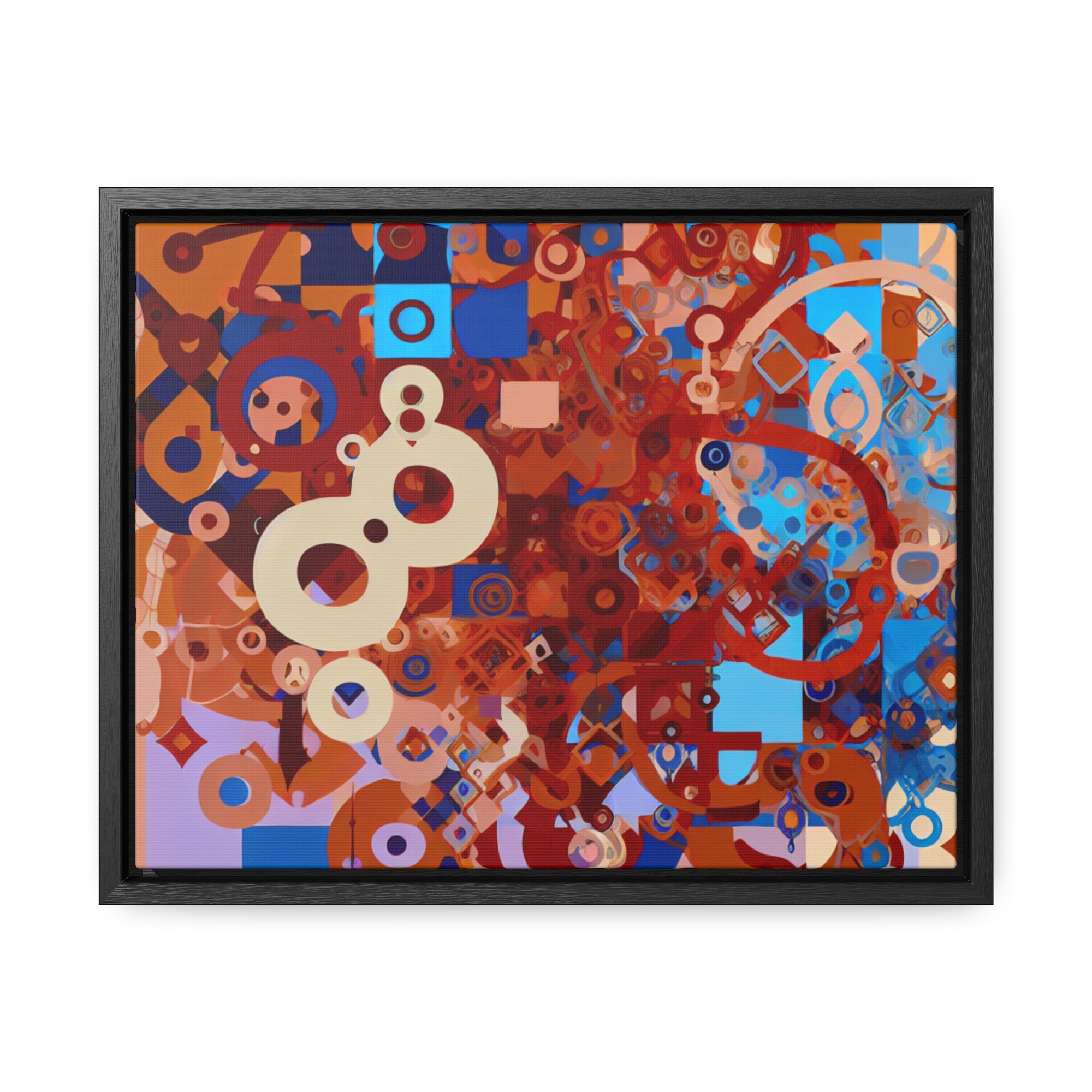 Kaleidoscope Dreams and Whimsy | Framed Canvas