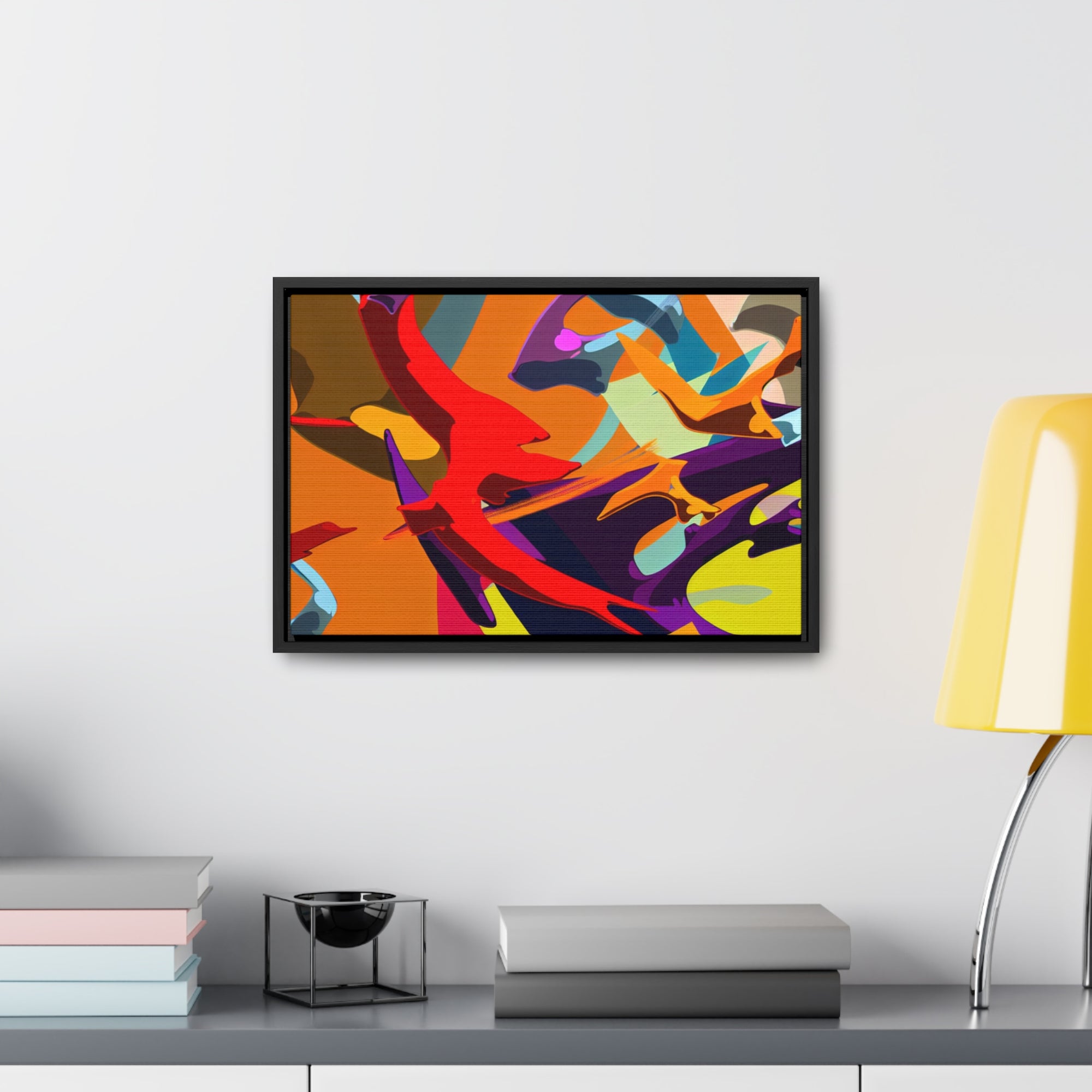 Elysium Dreams and Colors | Framed Canvas