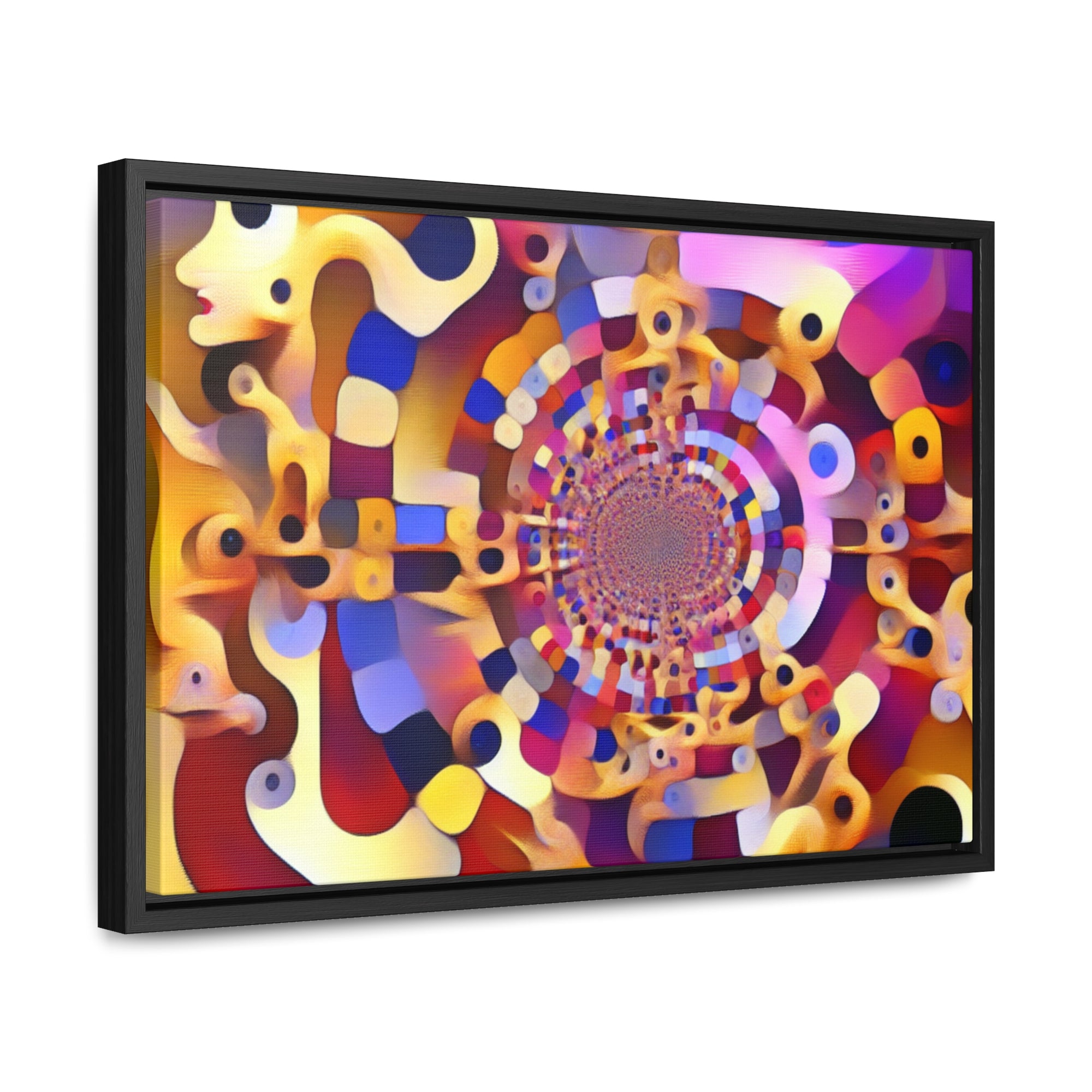 Whispers of Color Dreams | Framed Canvas