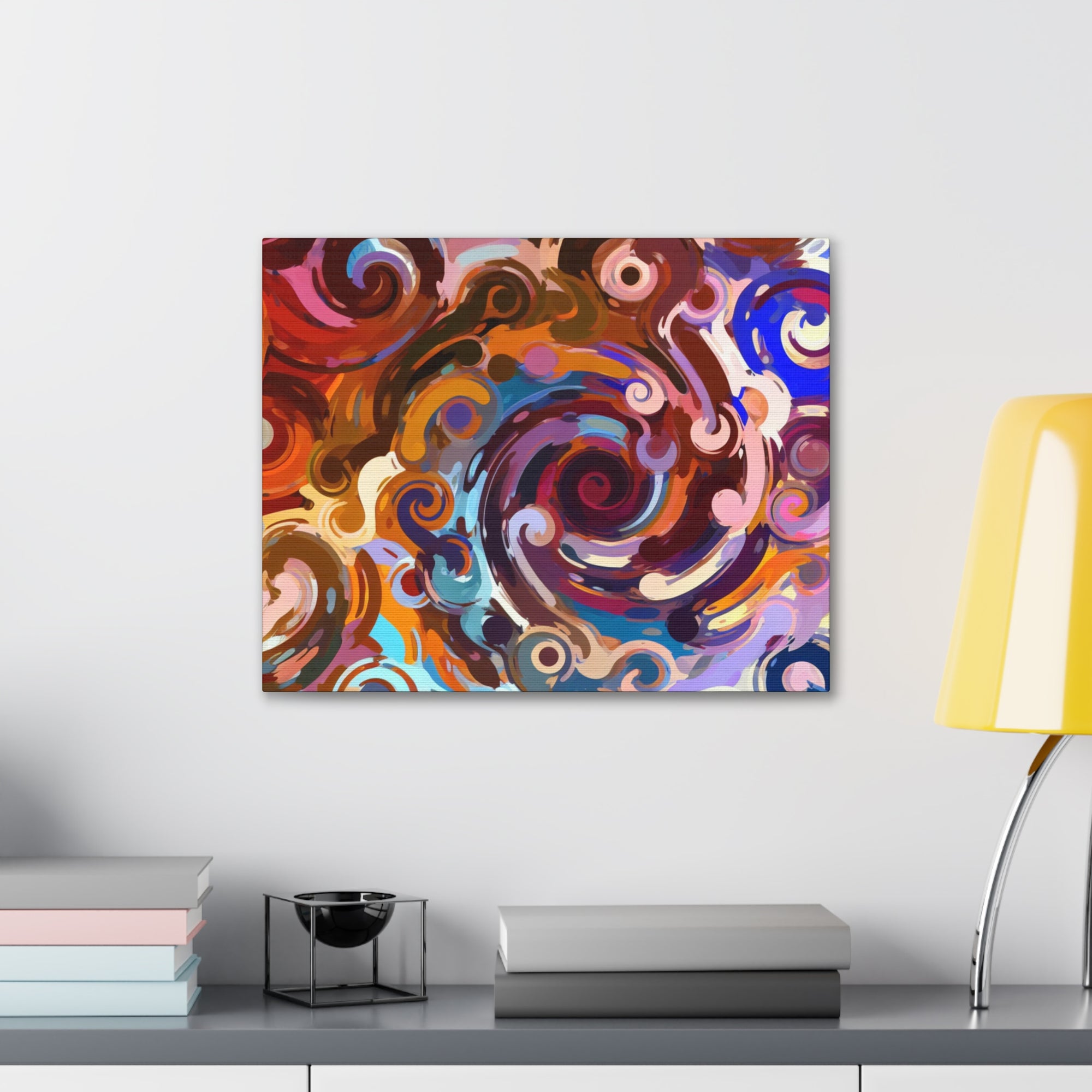 Elysian Whirls and Splashes | Canvas