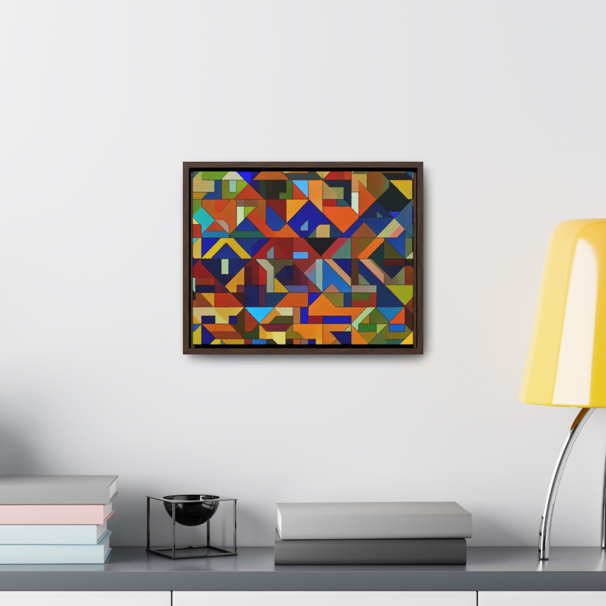 Kaleidoscope of Motion | Framed Canvas