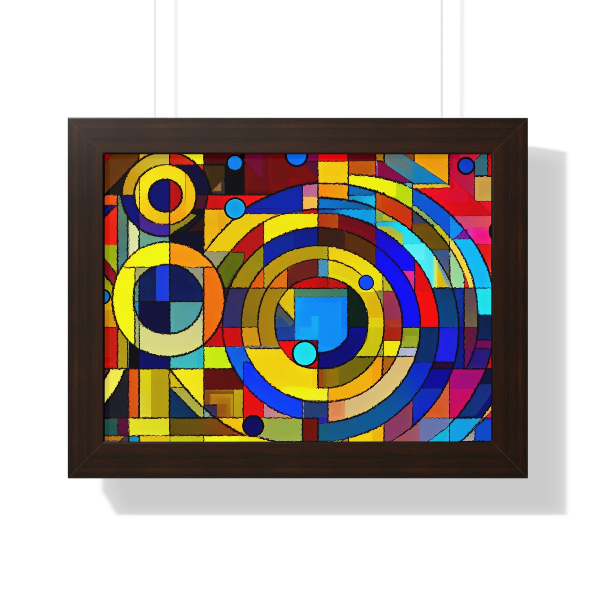 Dynamic Chaos and Harmony | Framed Print