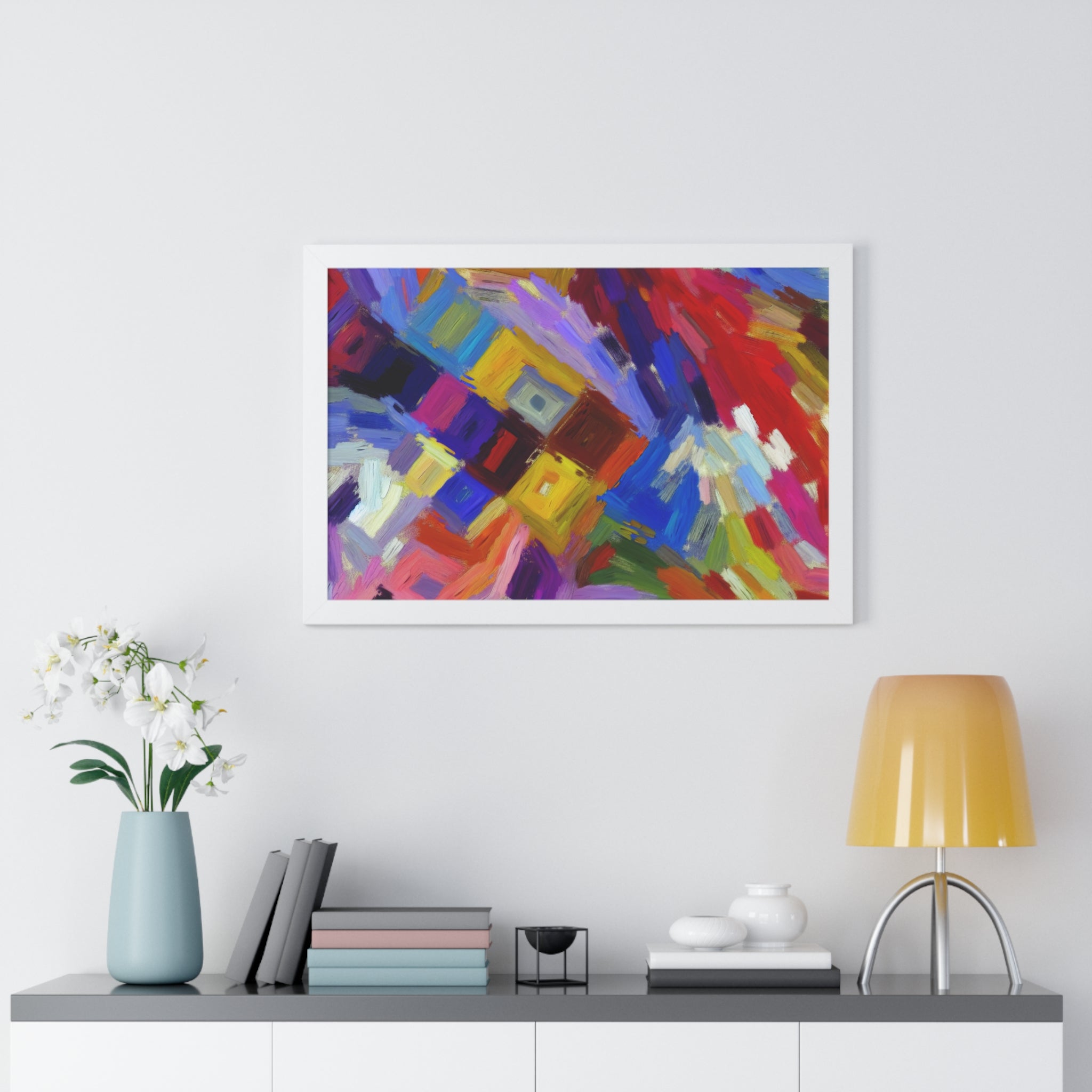 Chromatic Serenade | Framed Print