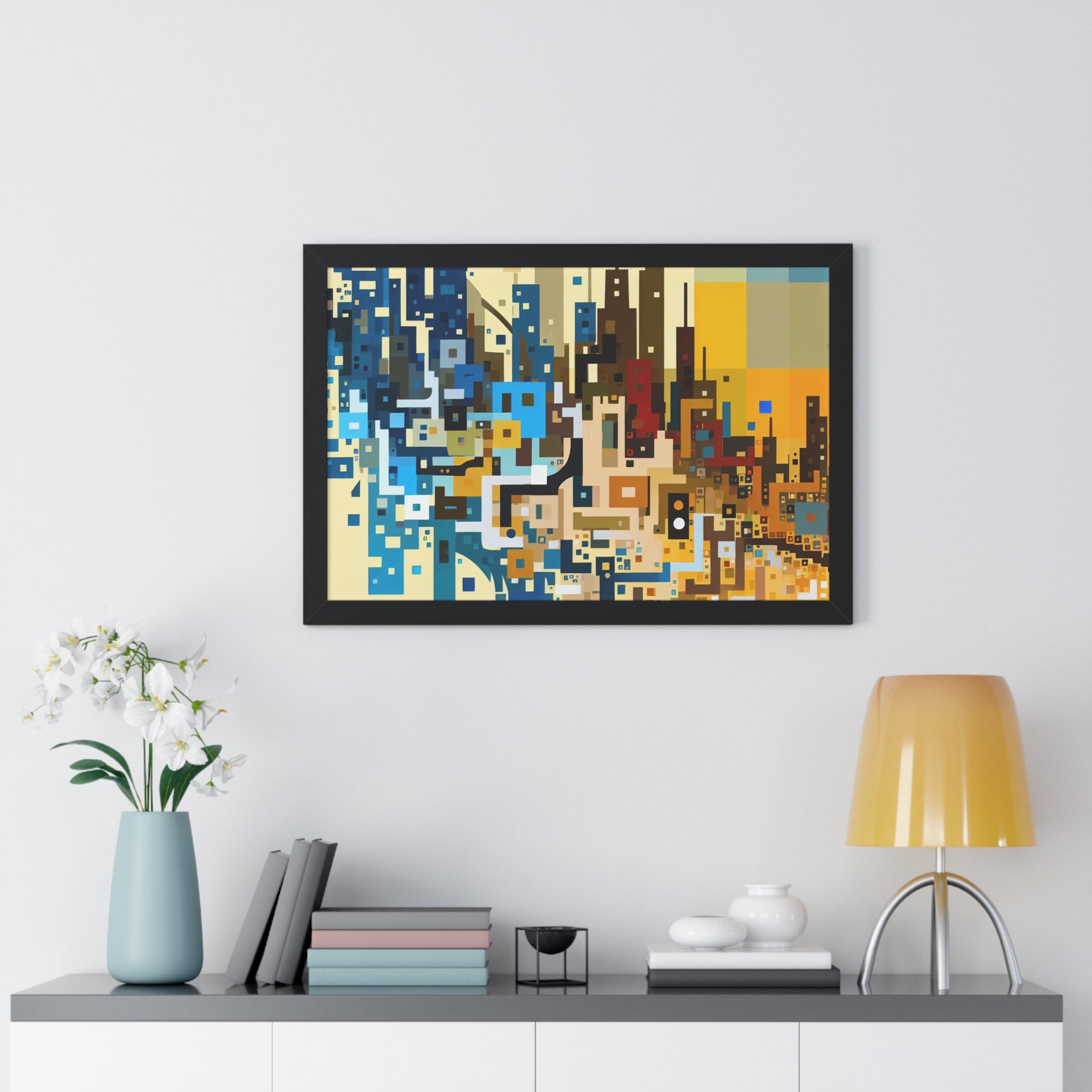 Metro Mirage | Framed Print