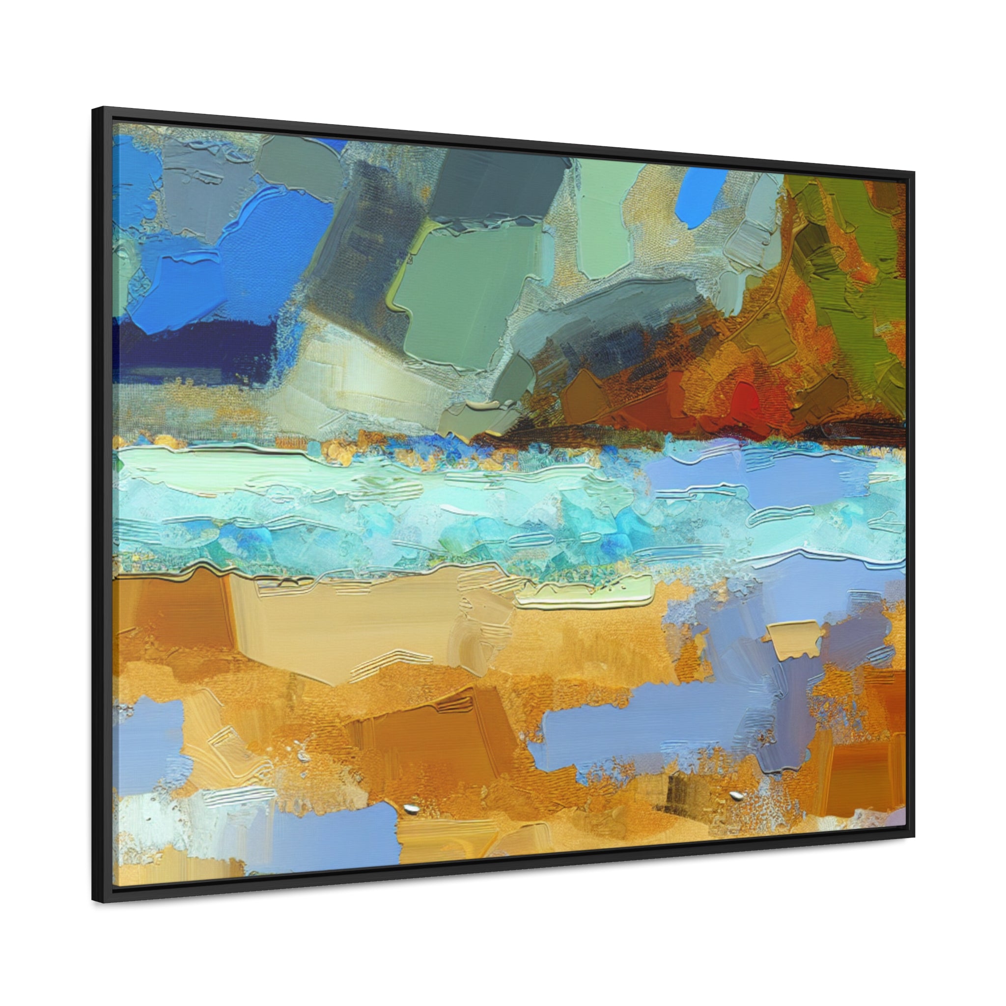 Seaside Reverie | Framed Canvas