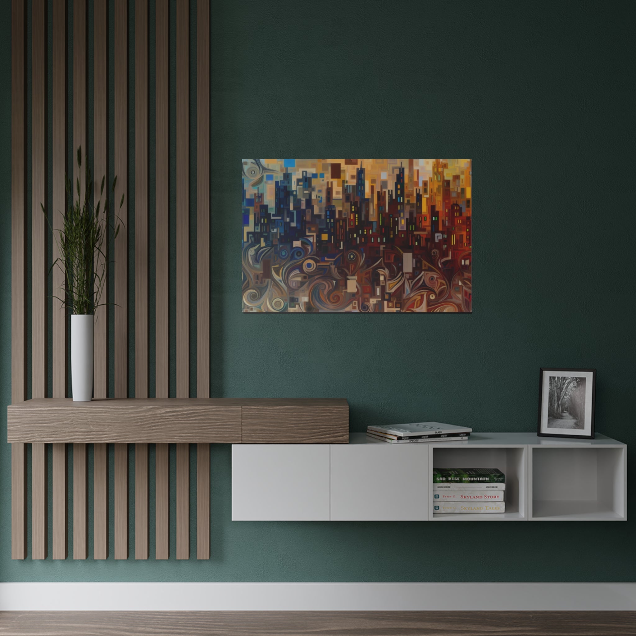 Metropolitan Rhythm | Satin Print