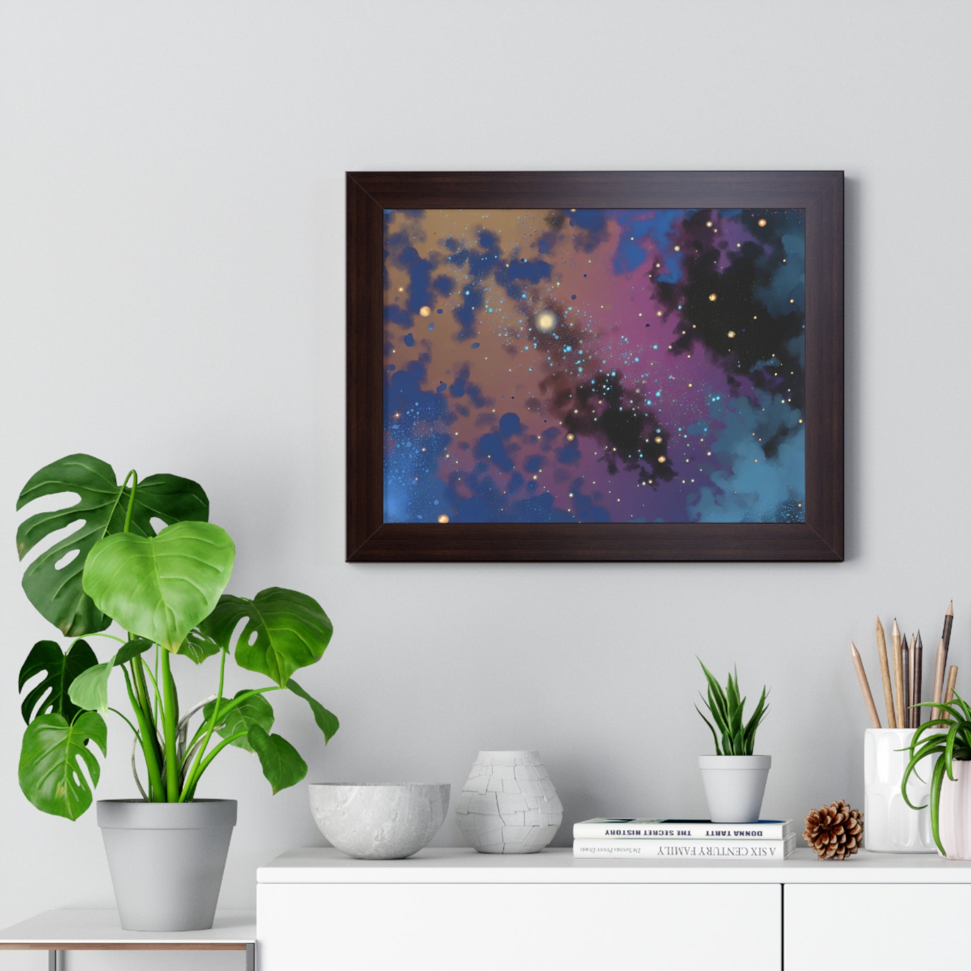 Galactic Whispers and Dreams | Framed Print