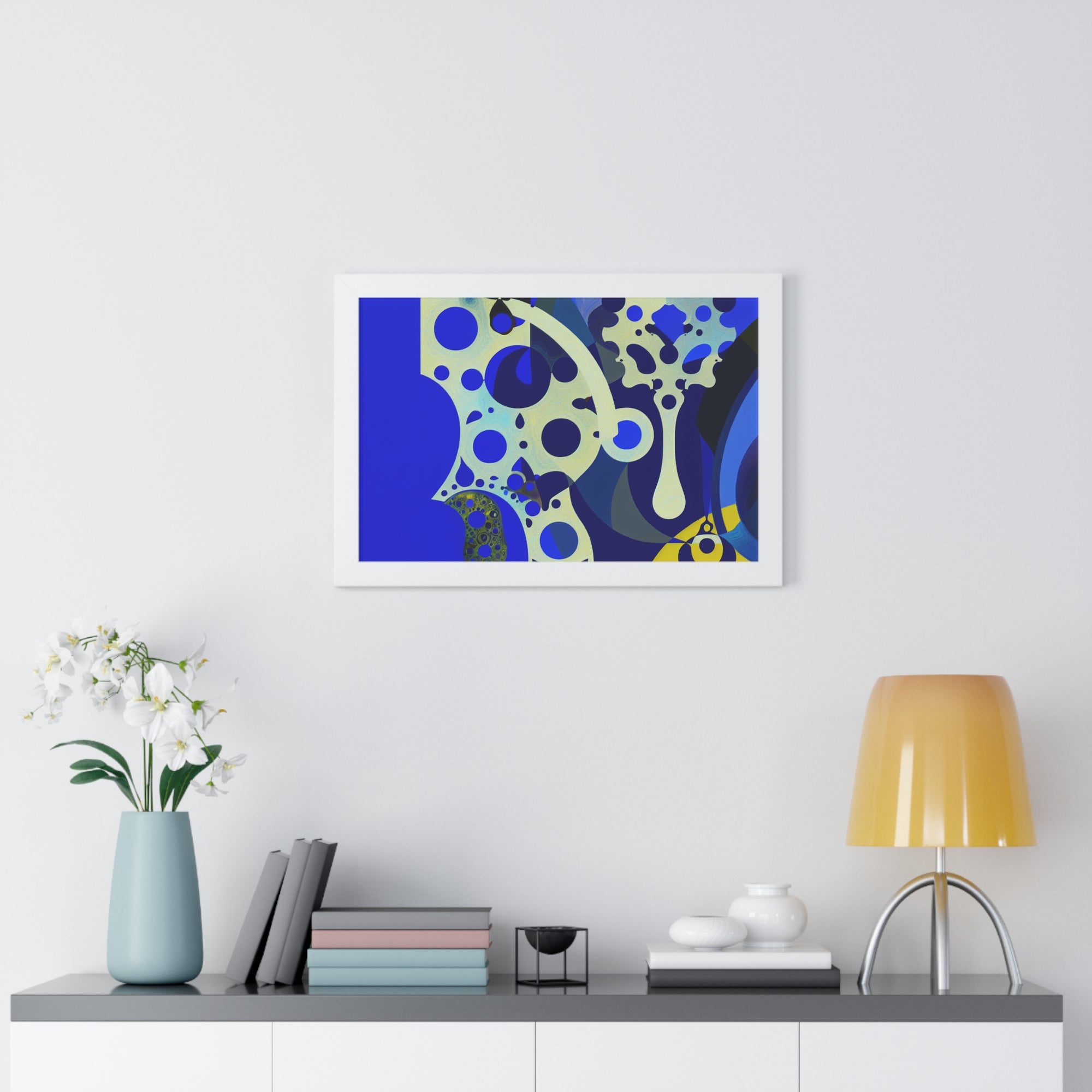 Fluid Dreams and Shadows | Framed Print