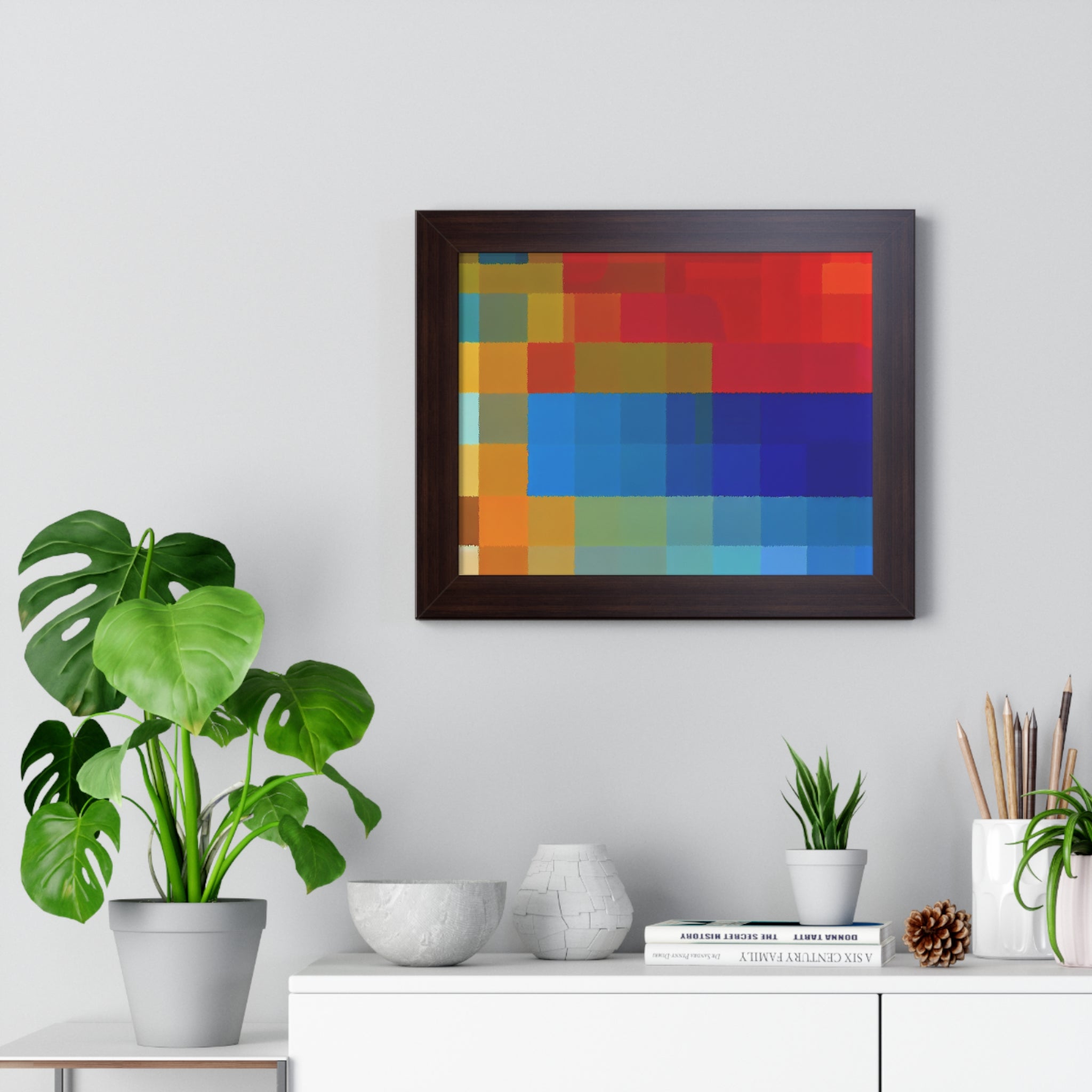 Rhythm of Color | Framed Print