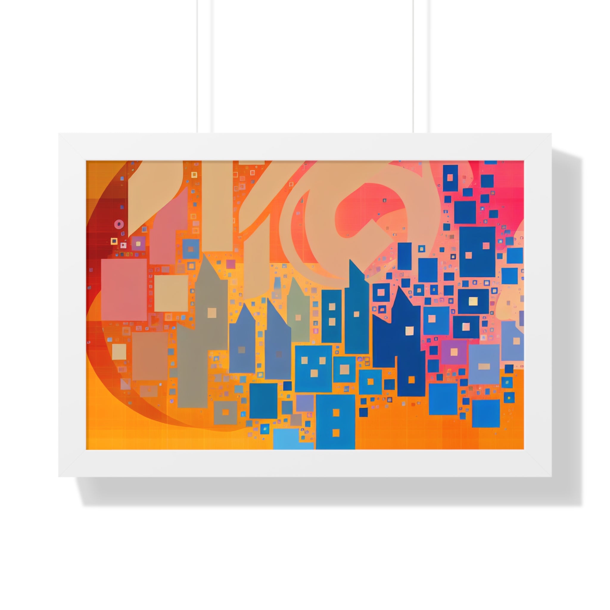 Metropolis in Motion | Framed Print