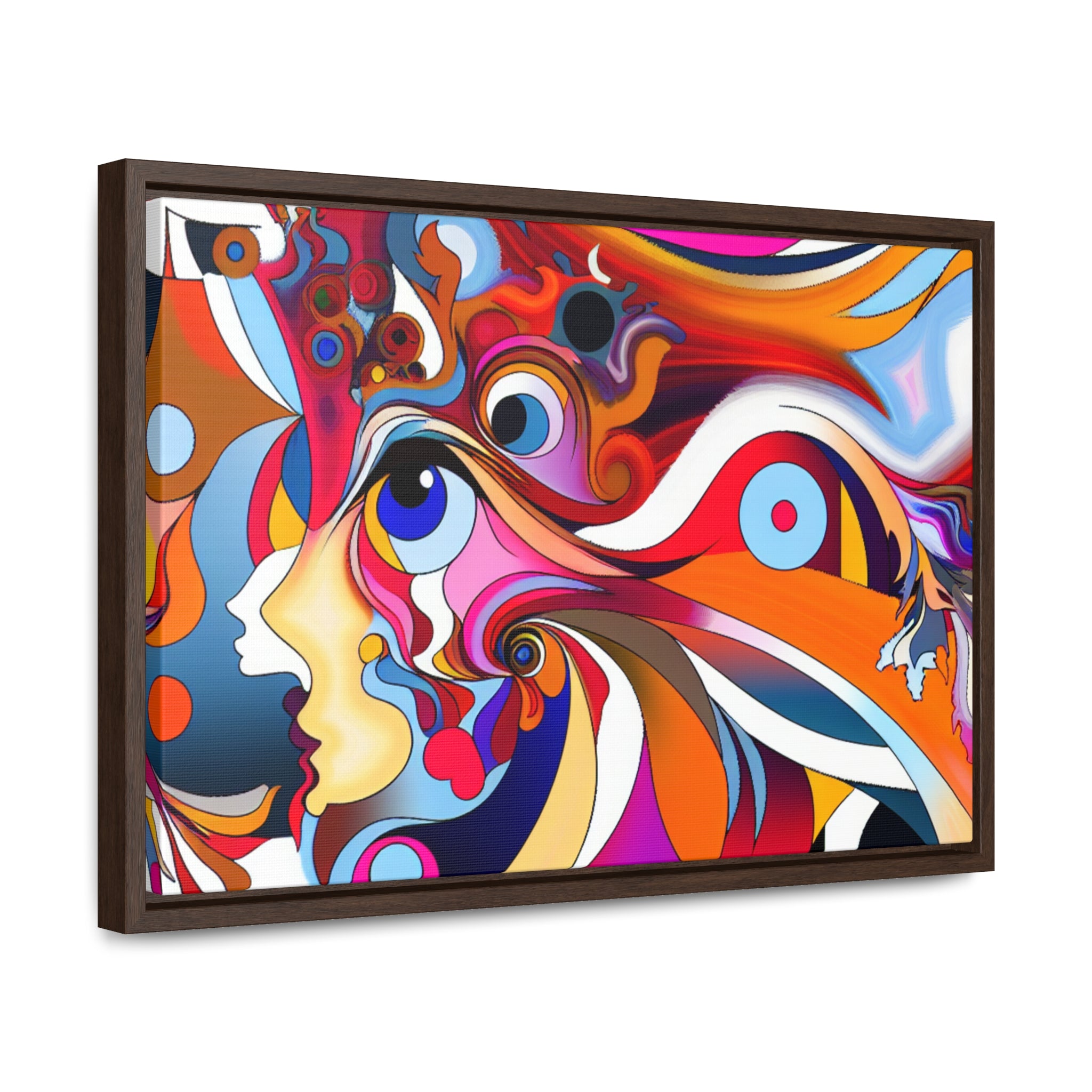 Chroma Dreamscape Fusion | Framed Canvas