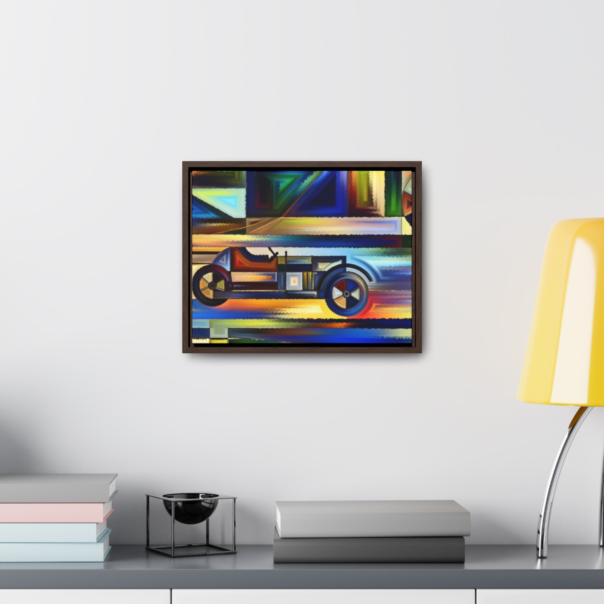 Velocity and Vibration | Framed Canvas