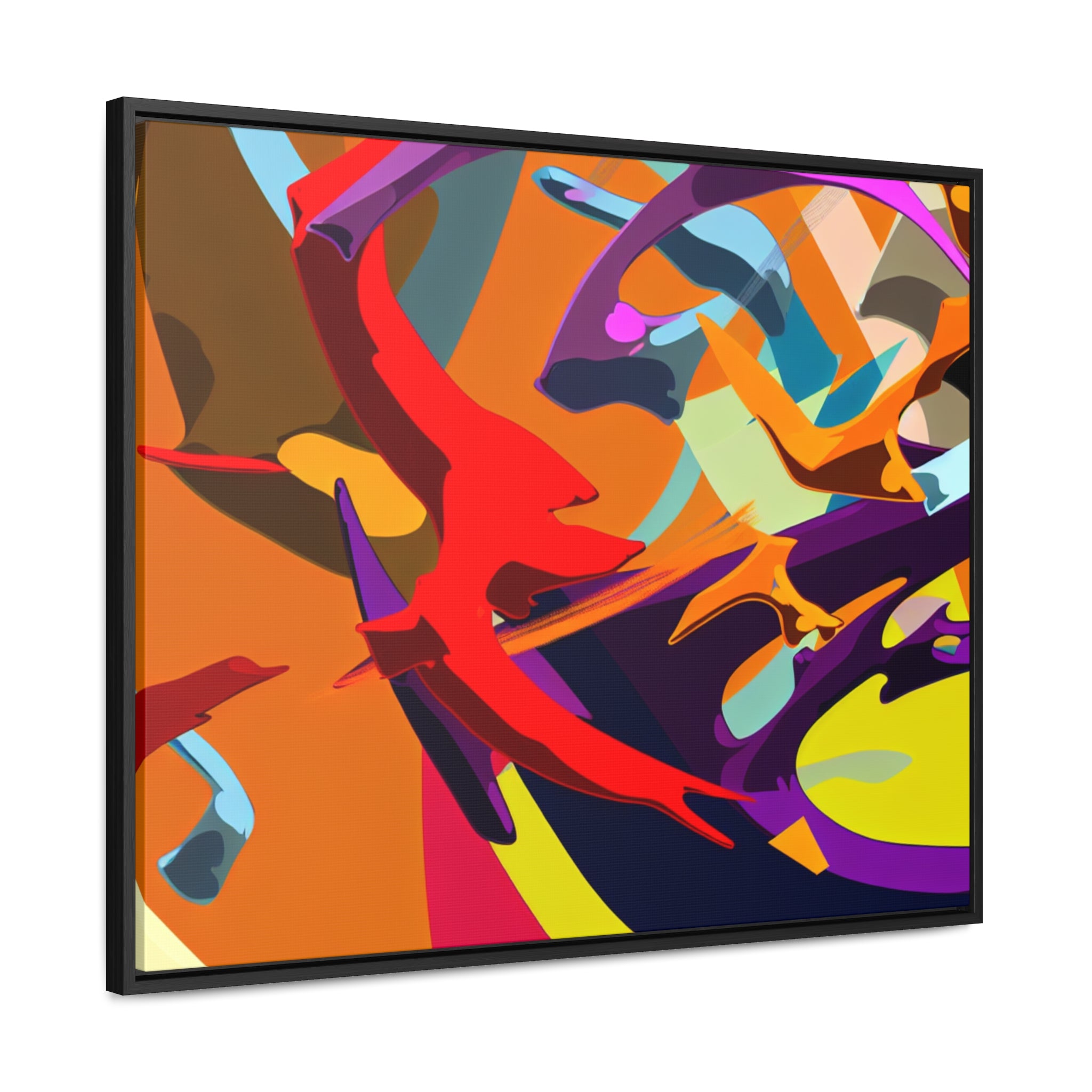 Elysium Dreams and Colors | Framed Canvas