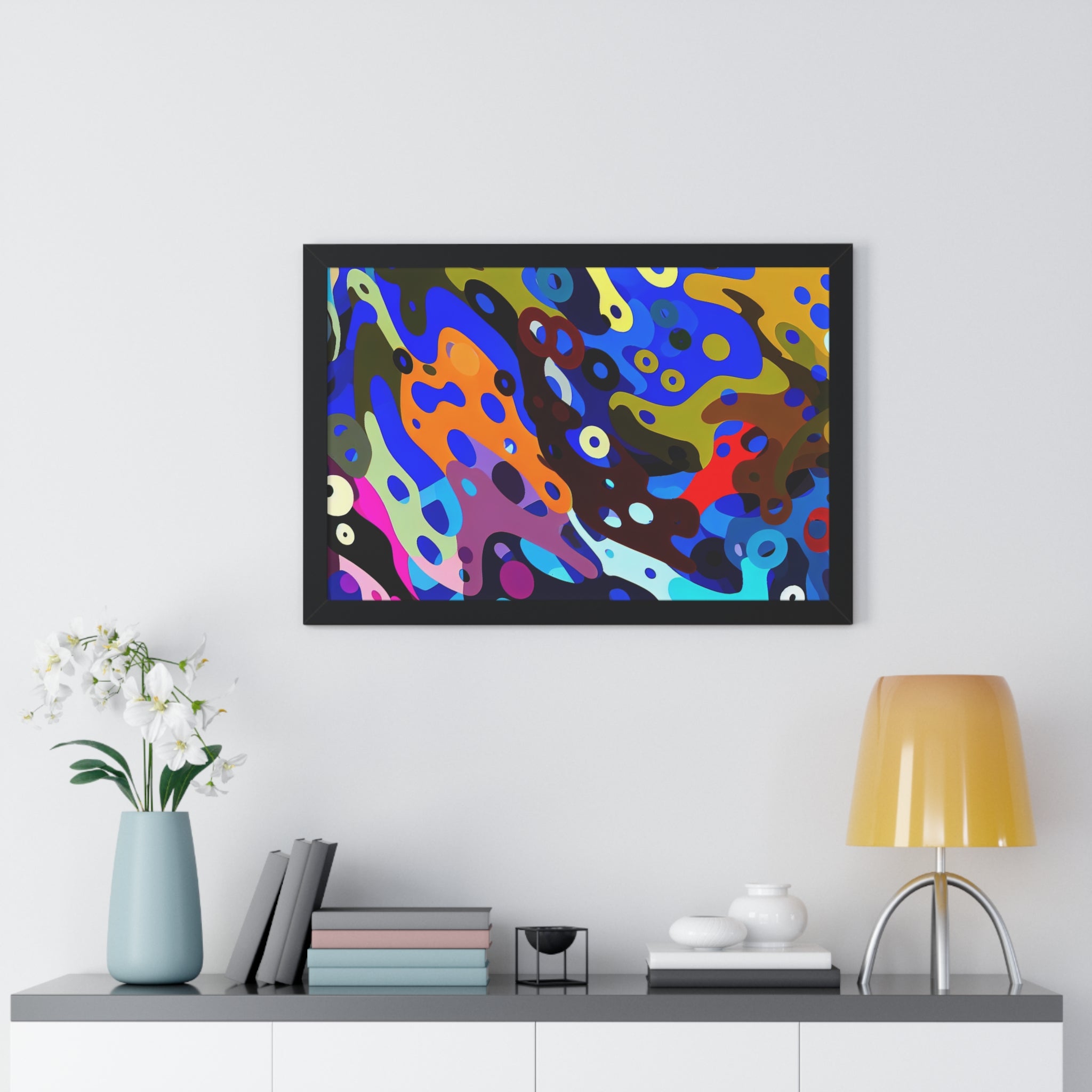 Anime Symphony in Color | Framed Print