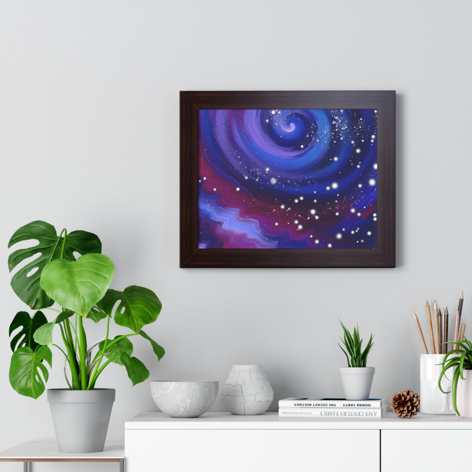 Celestial Whirlwind Dreams | Framed Print