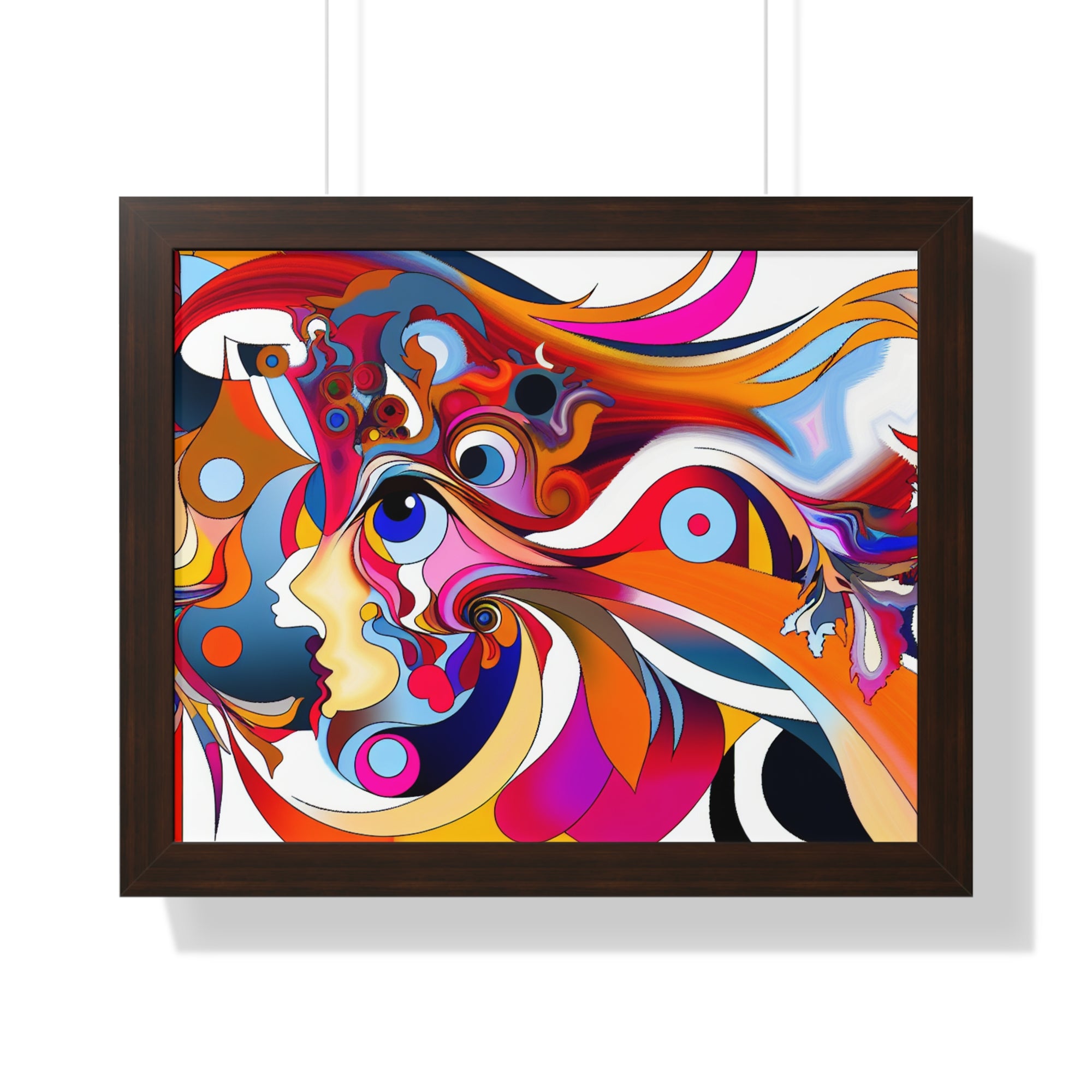 Chroma Dreamscape Fusion | Framed Print