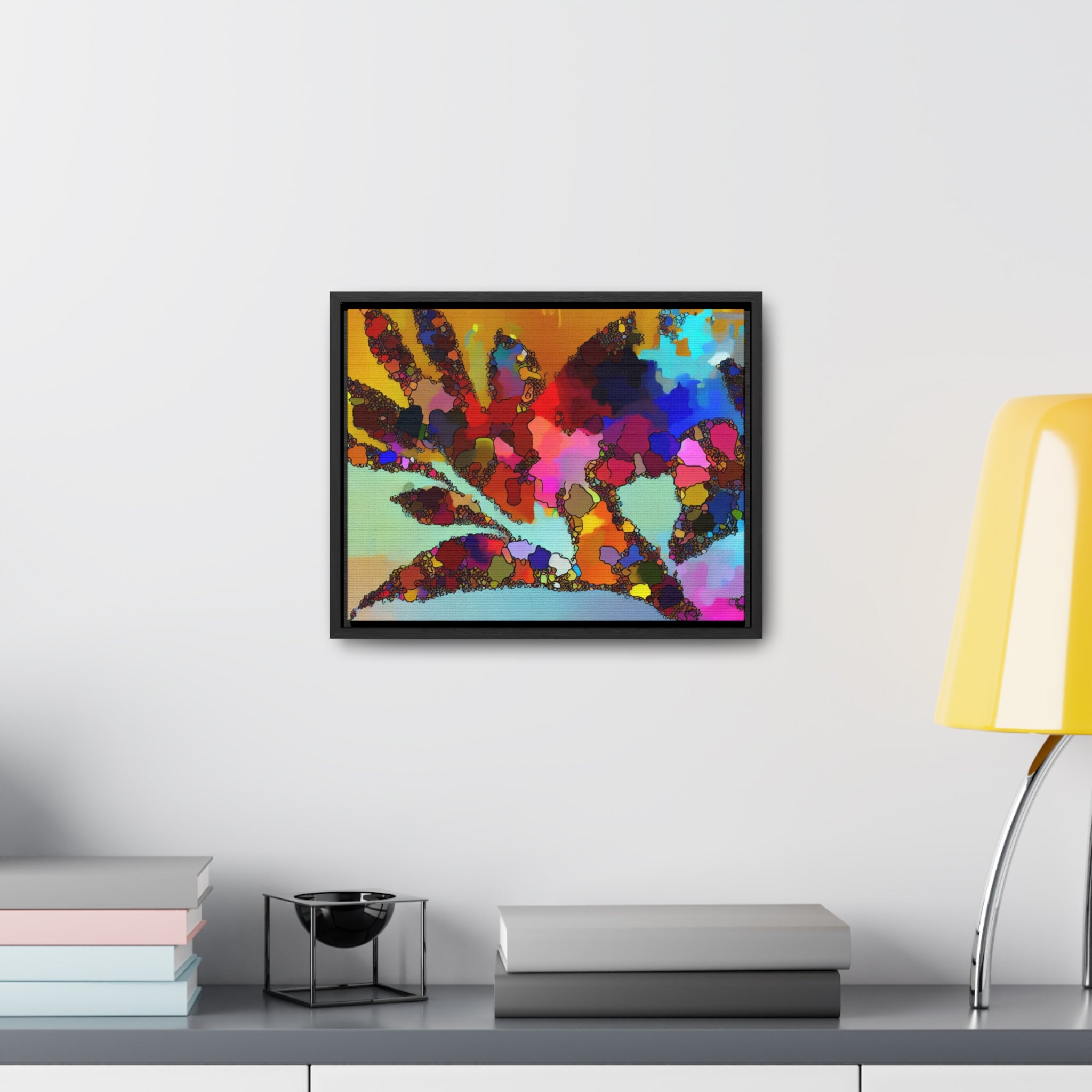 Botanical Rhythm and Flow | Framed Canvas