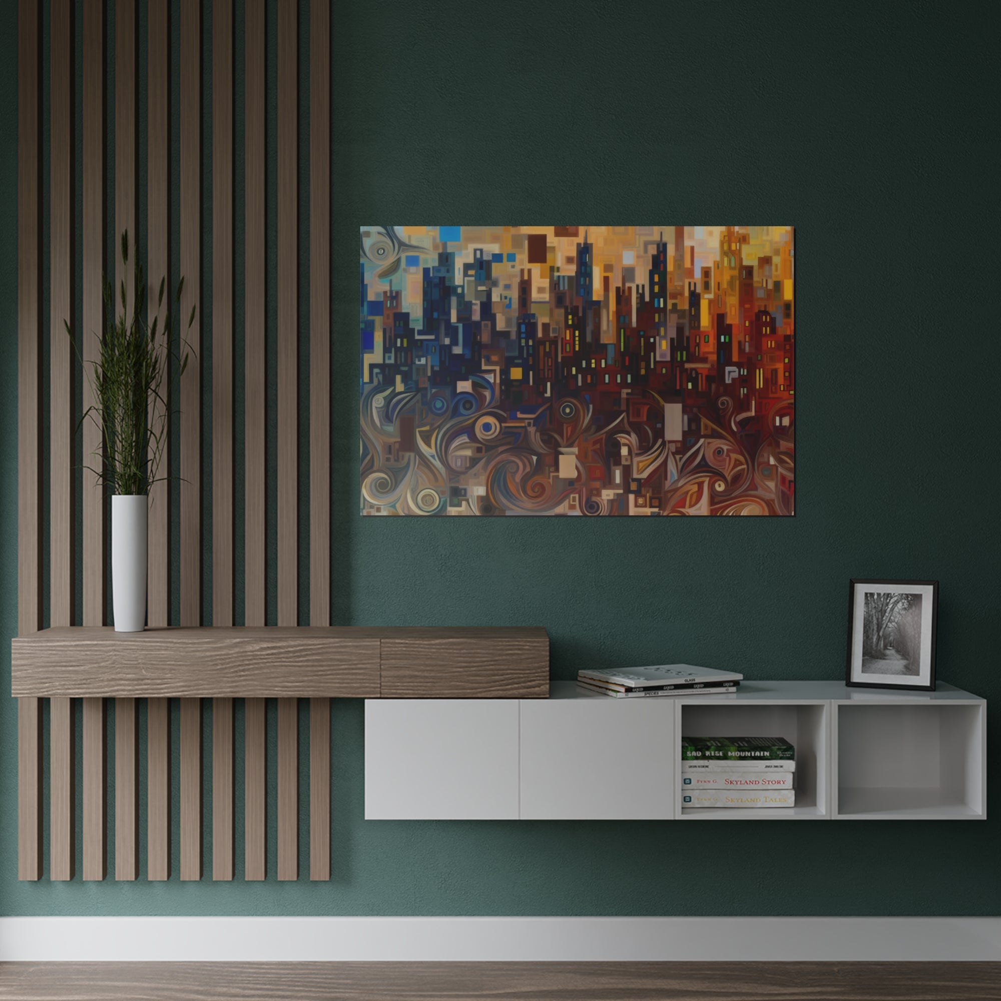 Metropolitan Rhythm | Satin Print