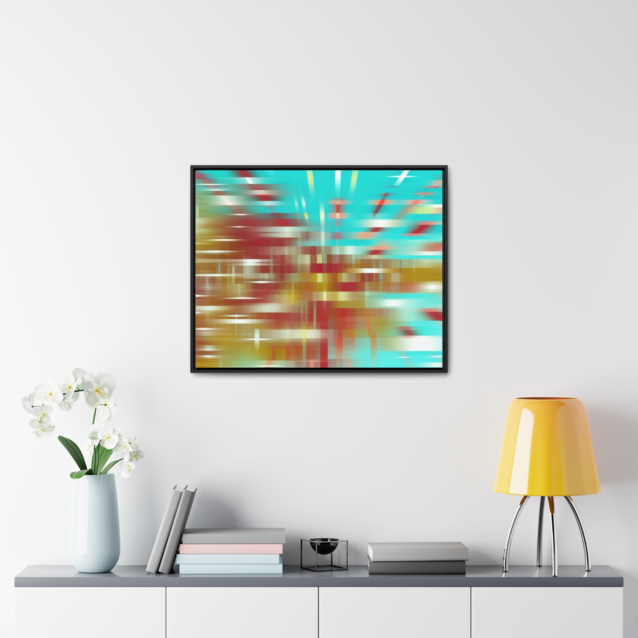 Kaleidoscope of Velocity | Framed Canvas